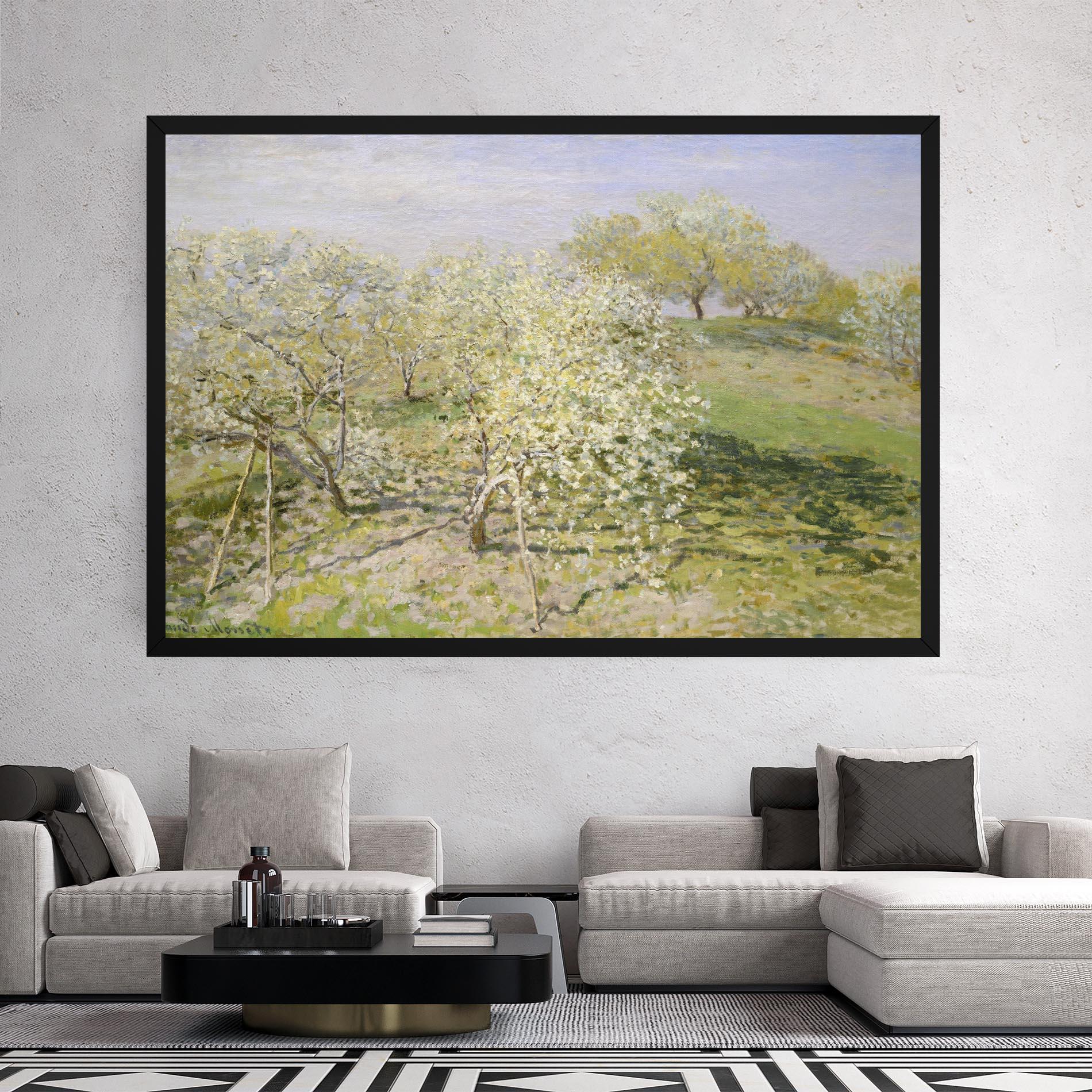 Tablou Canvas Fruit Trees In Bloom mockup 2