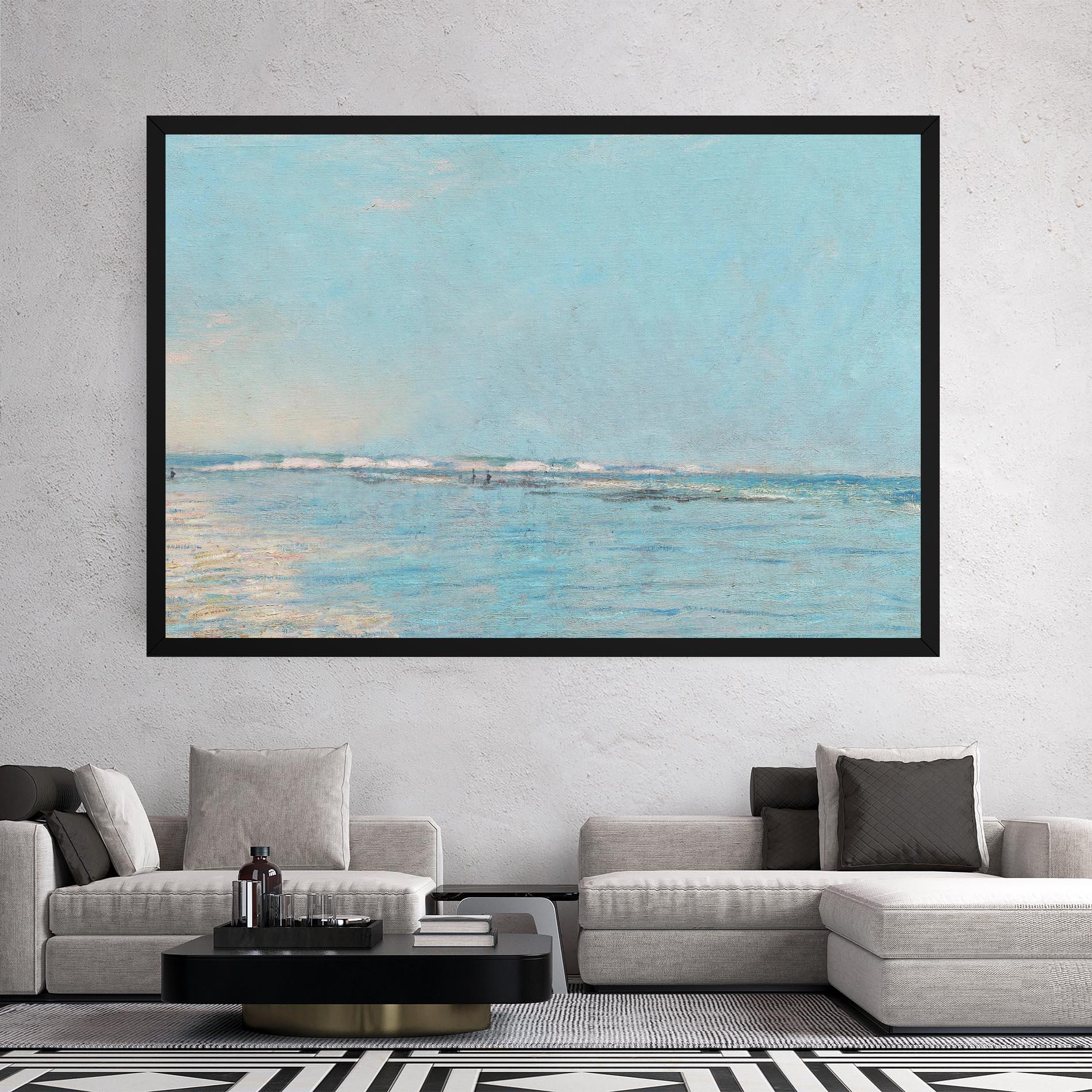 Tablou Canvas Monet's Beach mockup 2