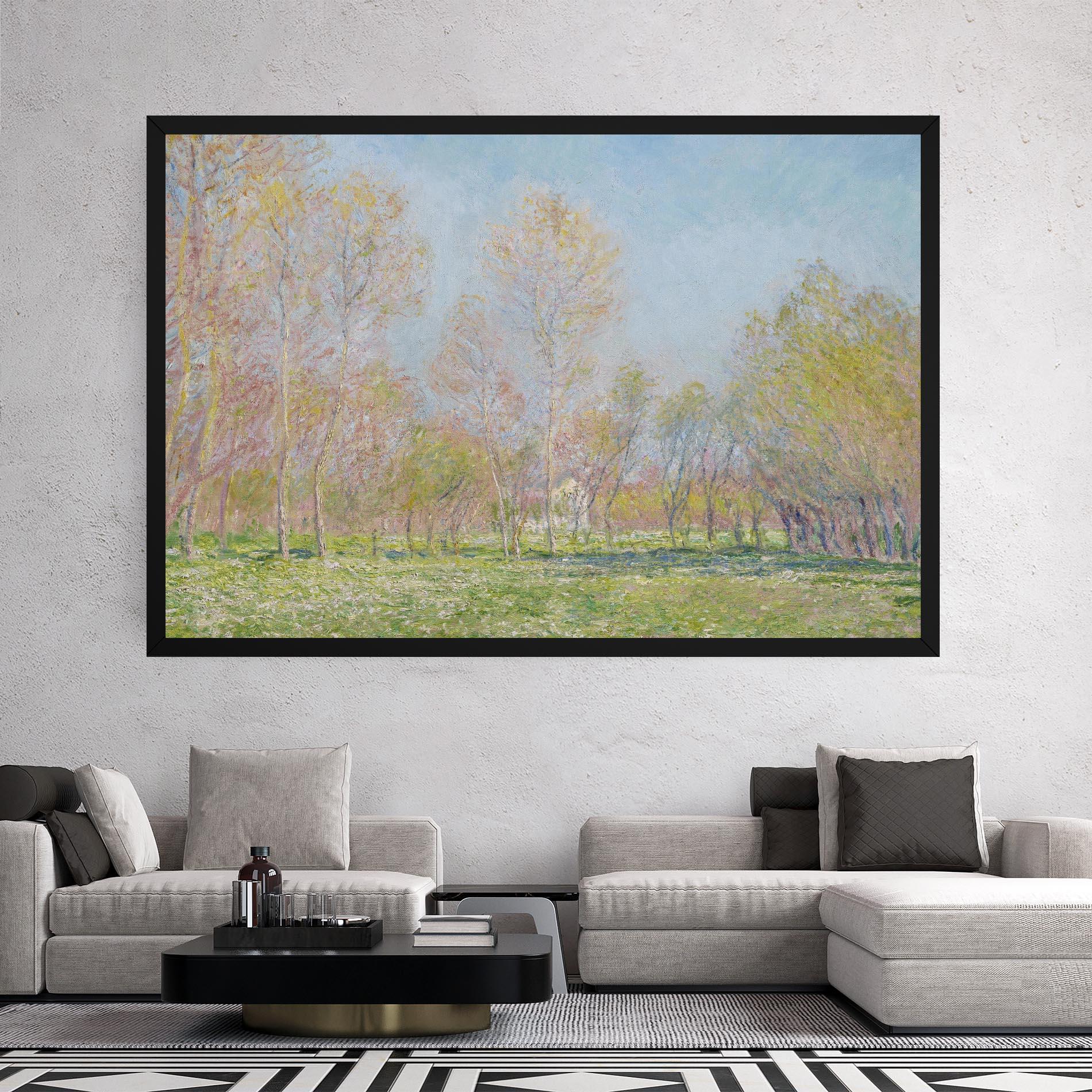 Tablou Canvas Spring In Giverny mockup 2