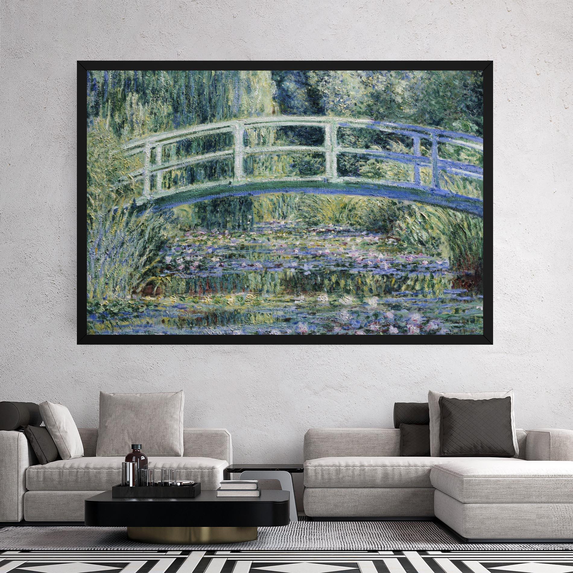 Tablou Canvas Water Lilies mockup 2