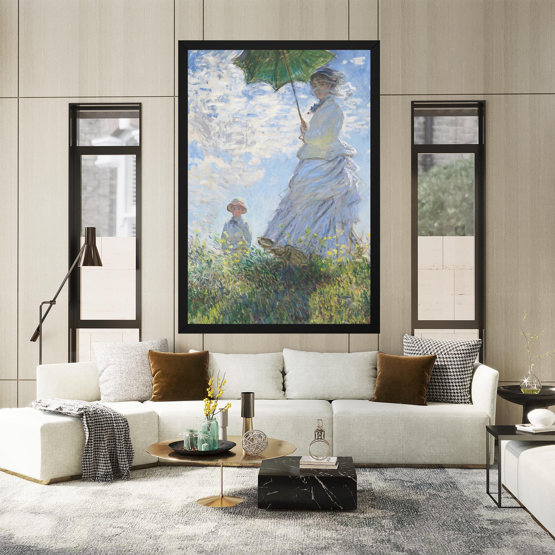 Tablou Canvas Parasol Painting mockup 2