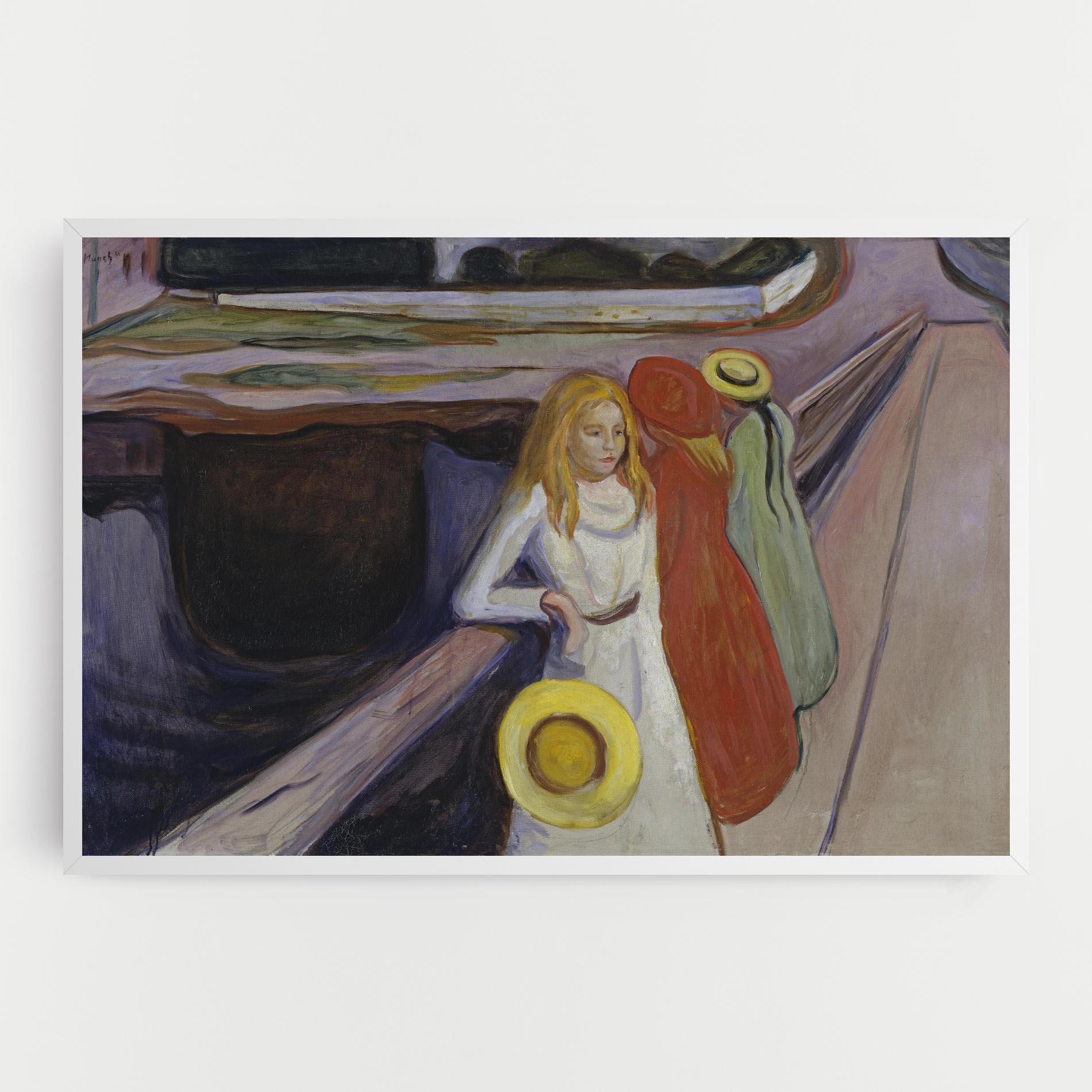 Tablou Canvas Bridge Girls mockup 0