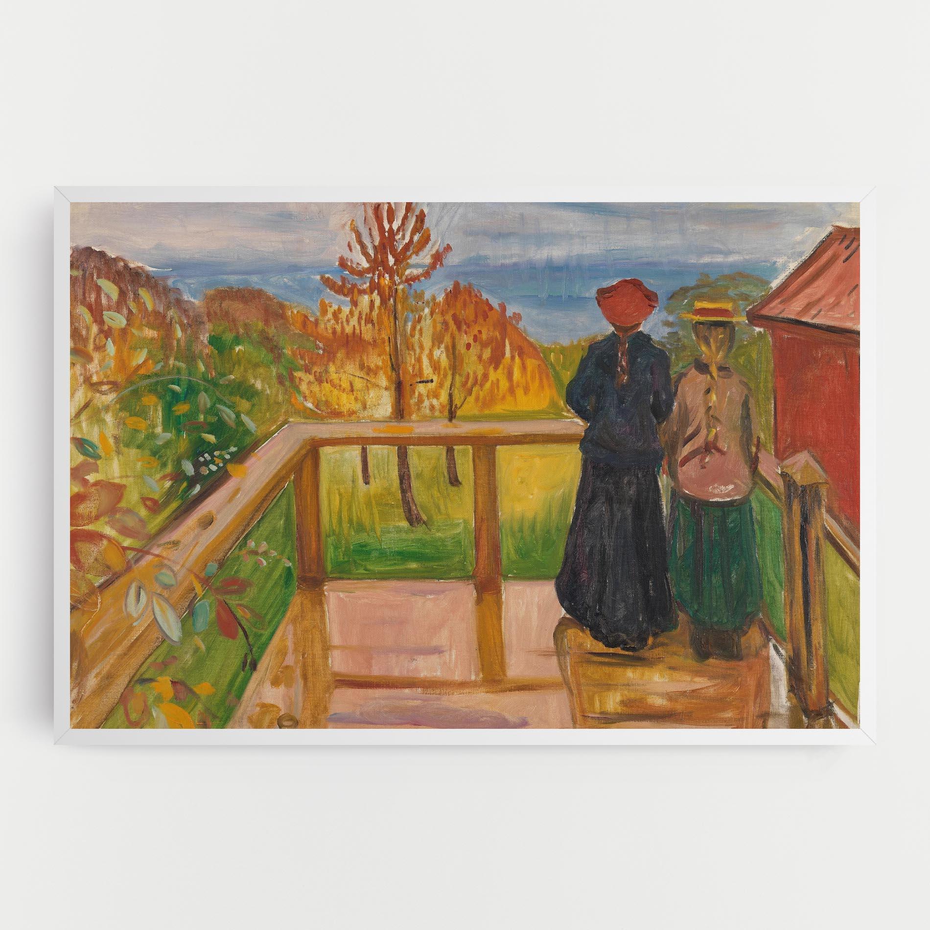 Tablou Canvas On The Veranda mockup 0