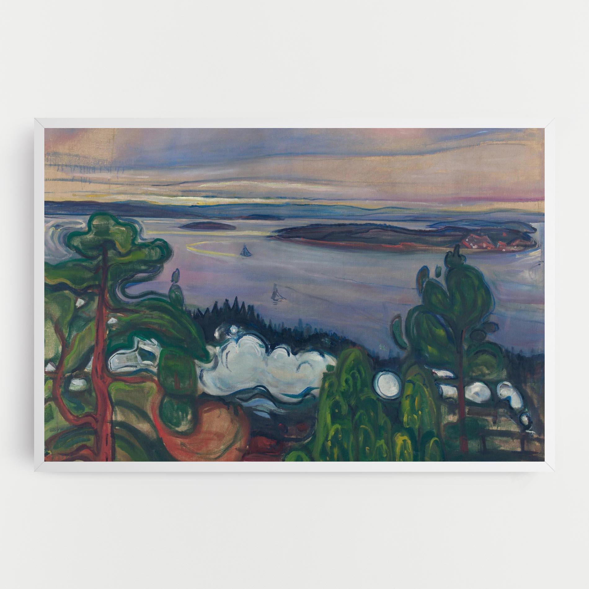 Tablou Canvas Train Smoke mockup 0