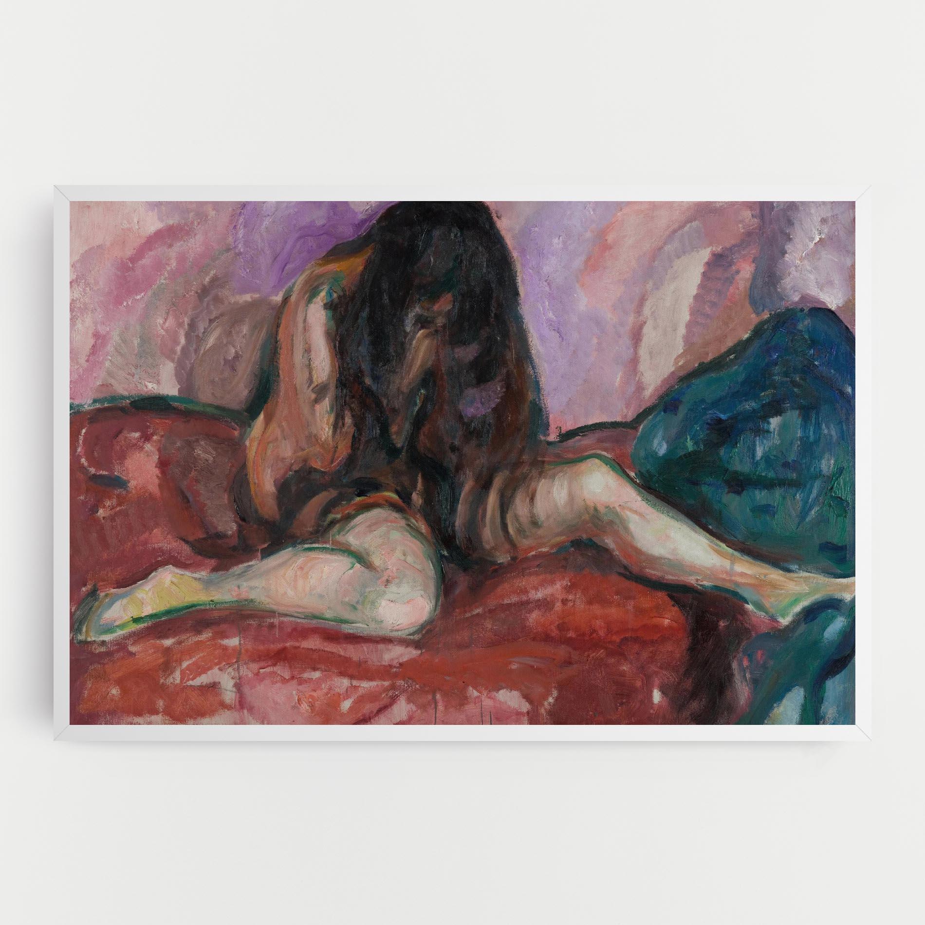 Tablou Canvas Weeping Nude mockup 0