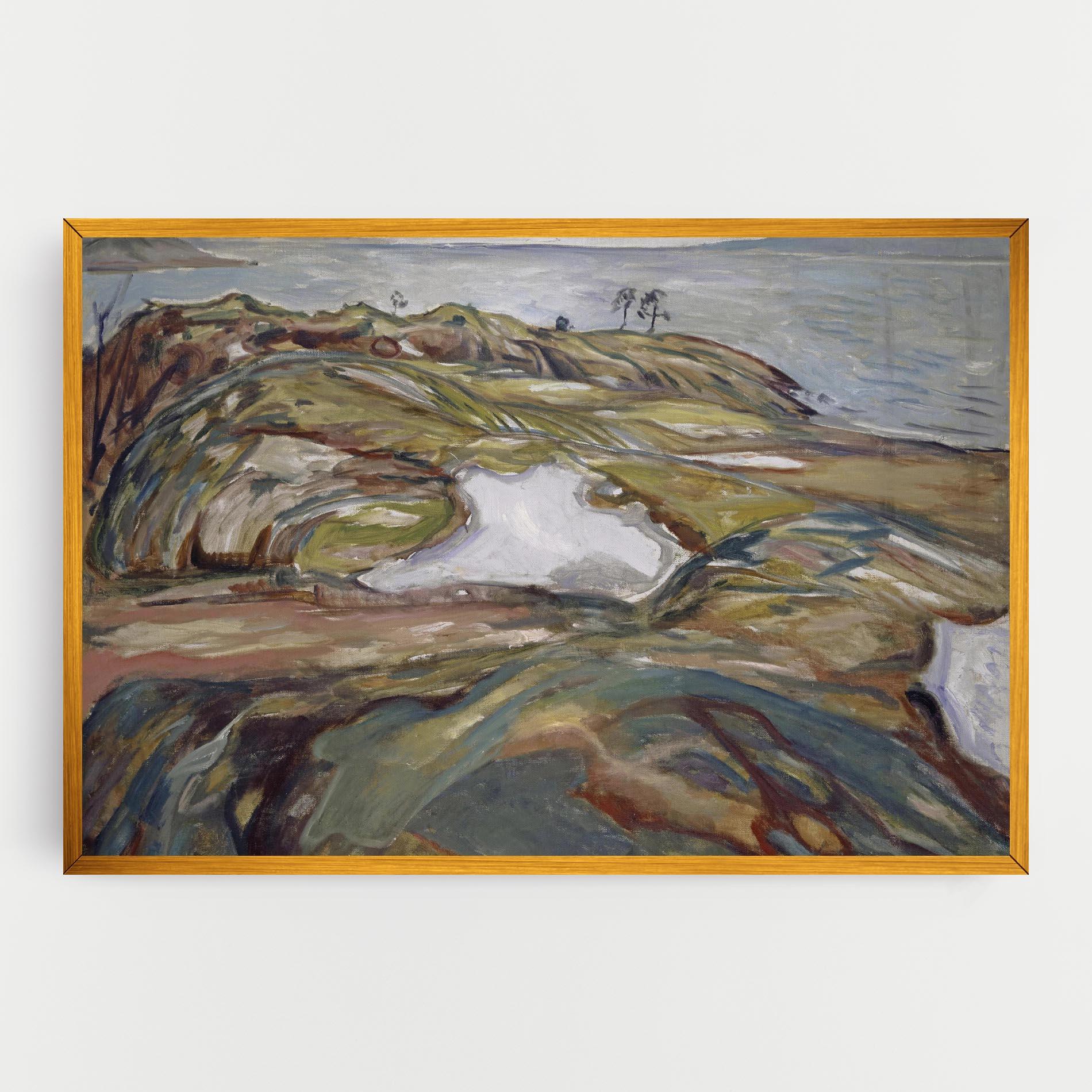 Tablou Canvas Coastal Landscape mockup 0