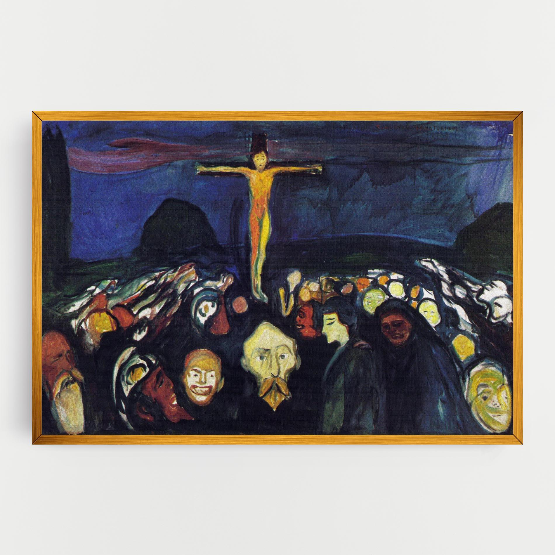 Tablou Canvas Golgotha mockup 0