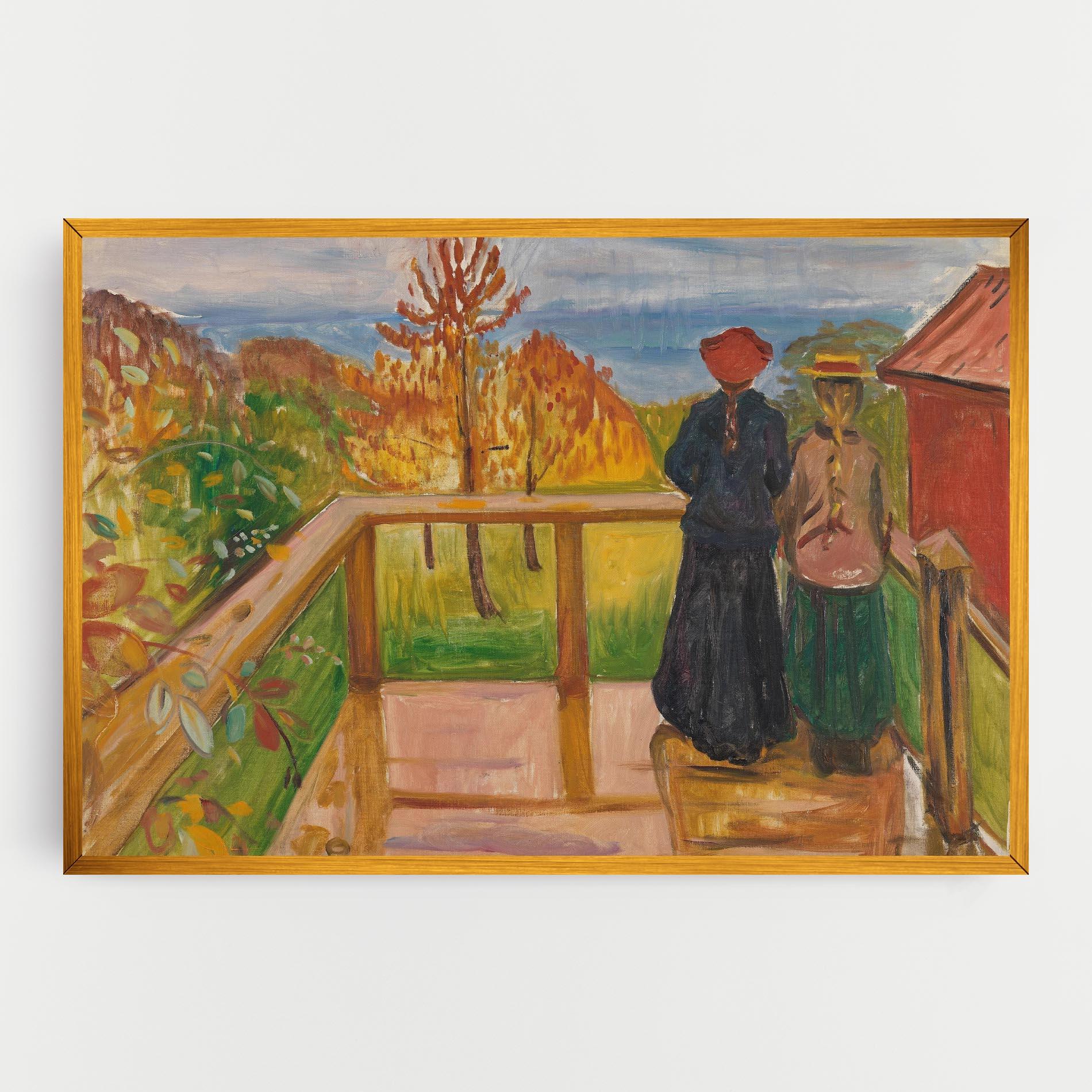 Tablou Canvas On The Veranda mockup 0