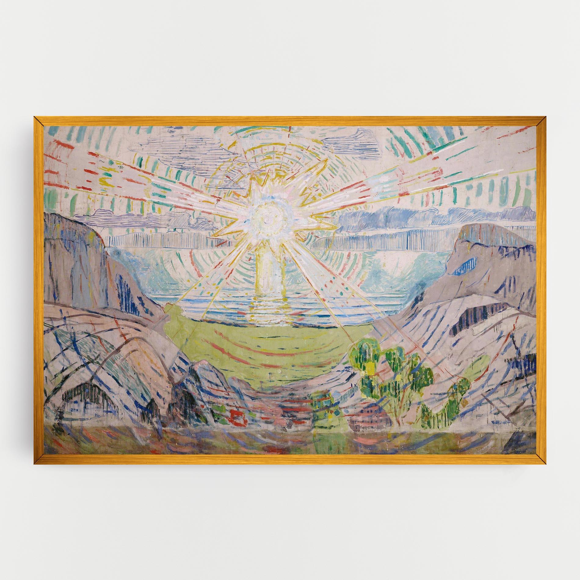 Tablou Canvas The Sun Art mockup 0