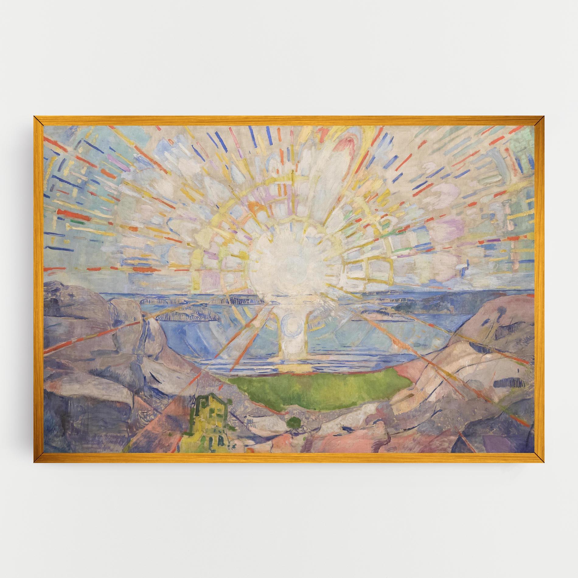 Tablou Canvas The Sun mockup 0