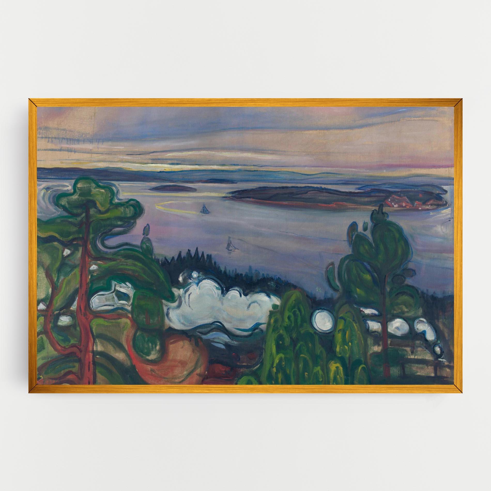 Tablou Canvas Train Smoke mockup 0