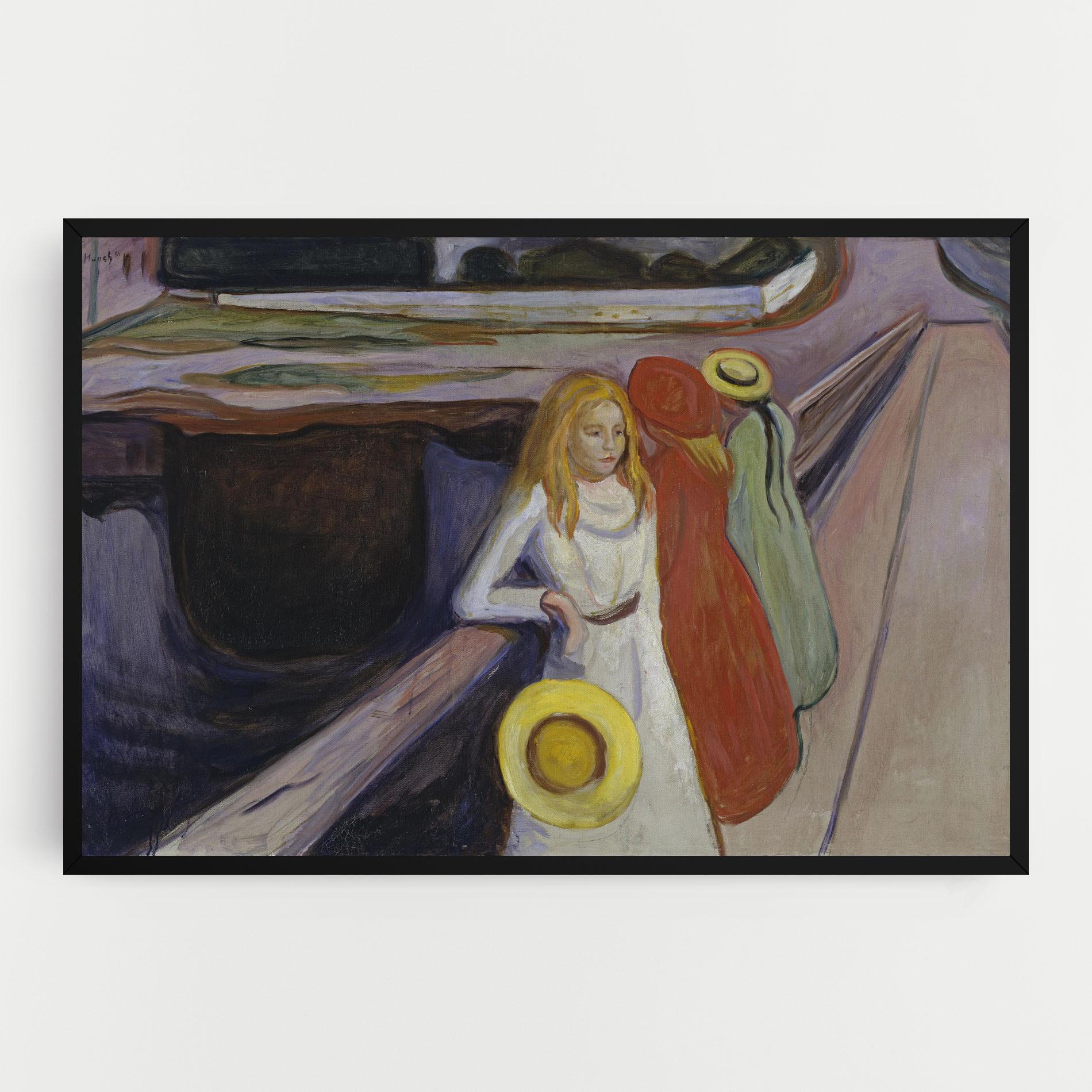 Tablou Canvas Bridge Girls mockup 0