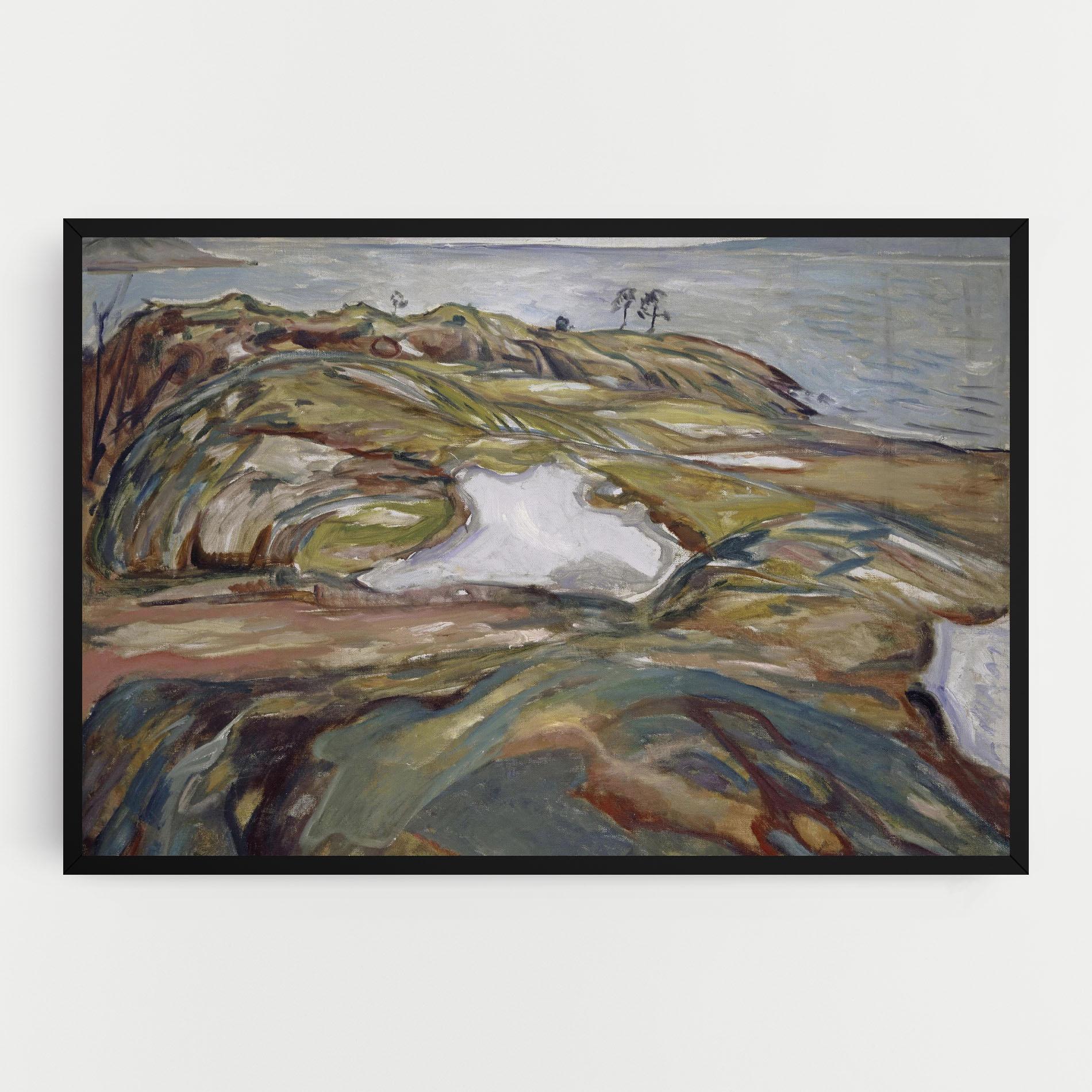 Tablou Canvas Coastal Landscape mockup 0