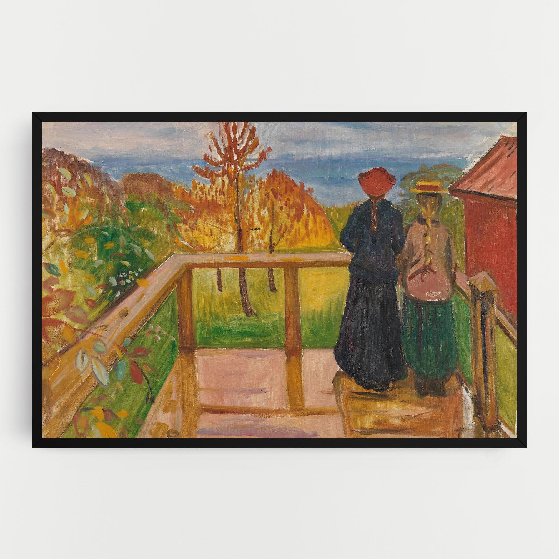 Tablou Canvas On The Veranda mockup 0