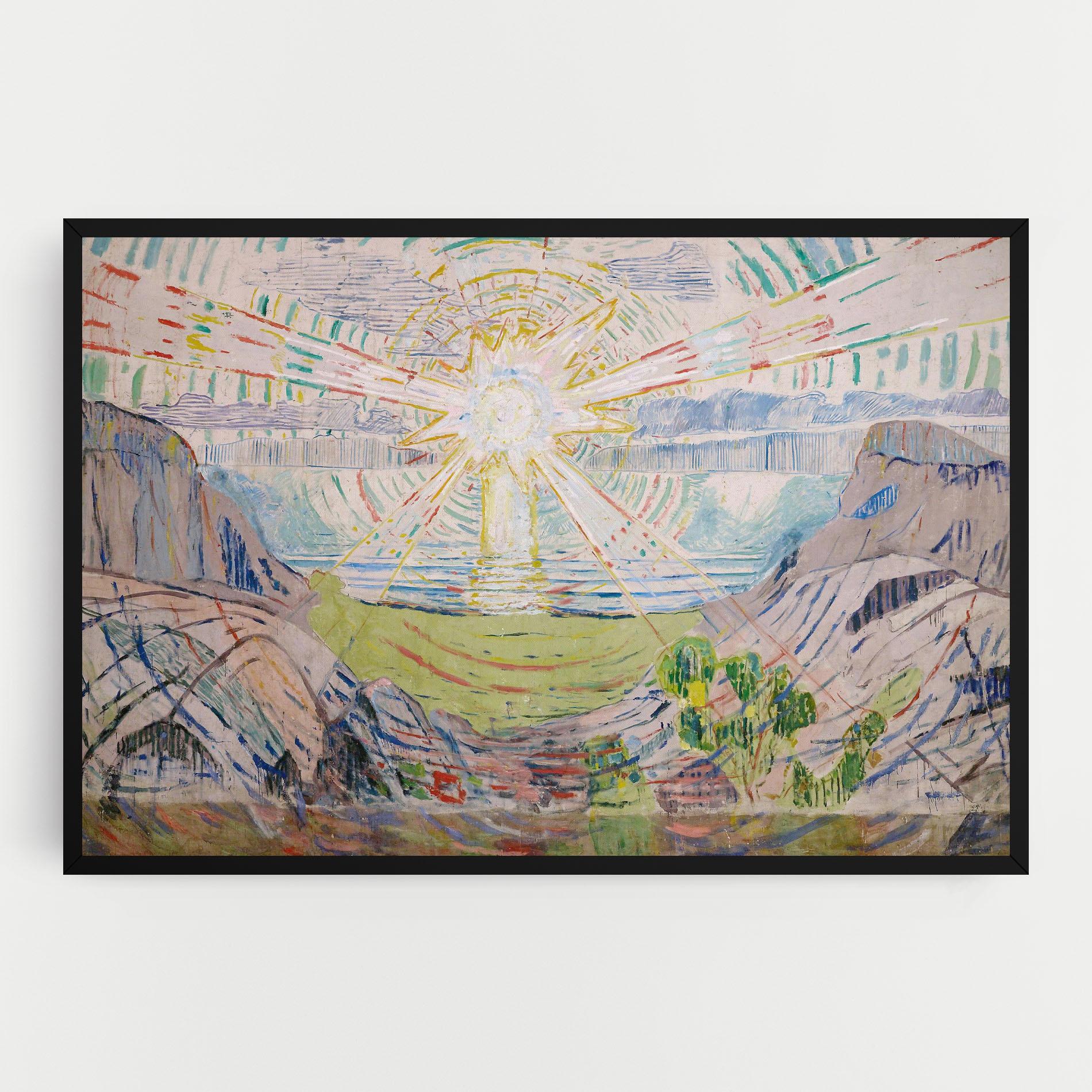 Tablou Canvas The Sun Art mockup 0