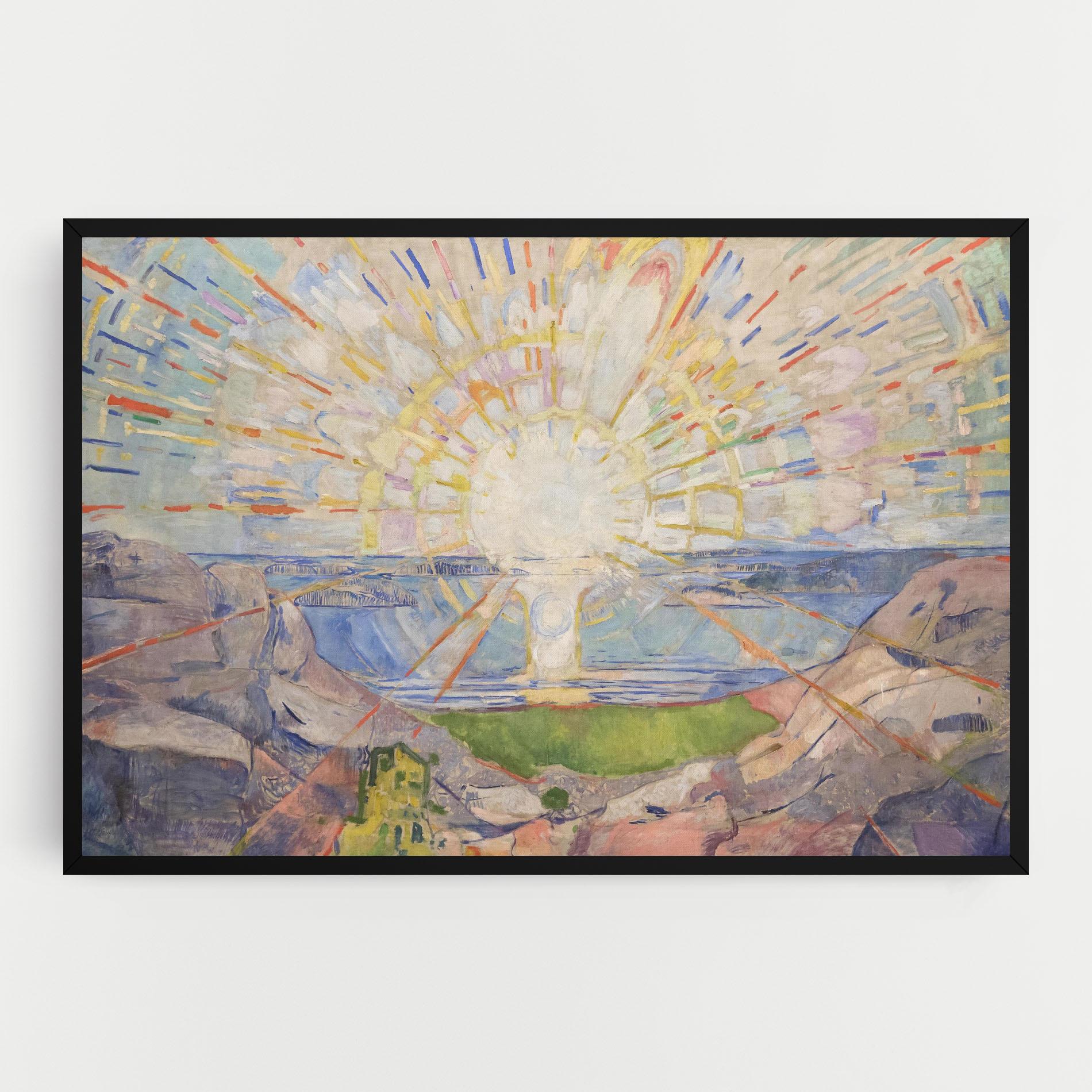 Tablou Canvas The Sun mockup 0