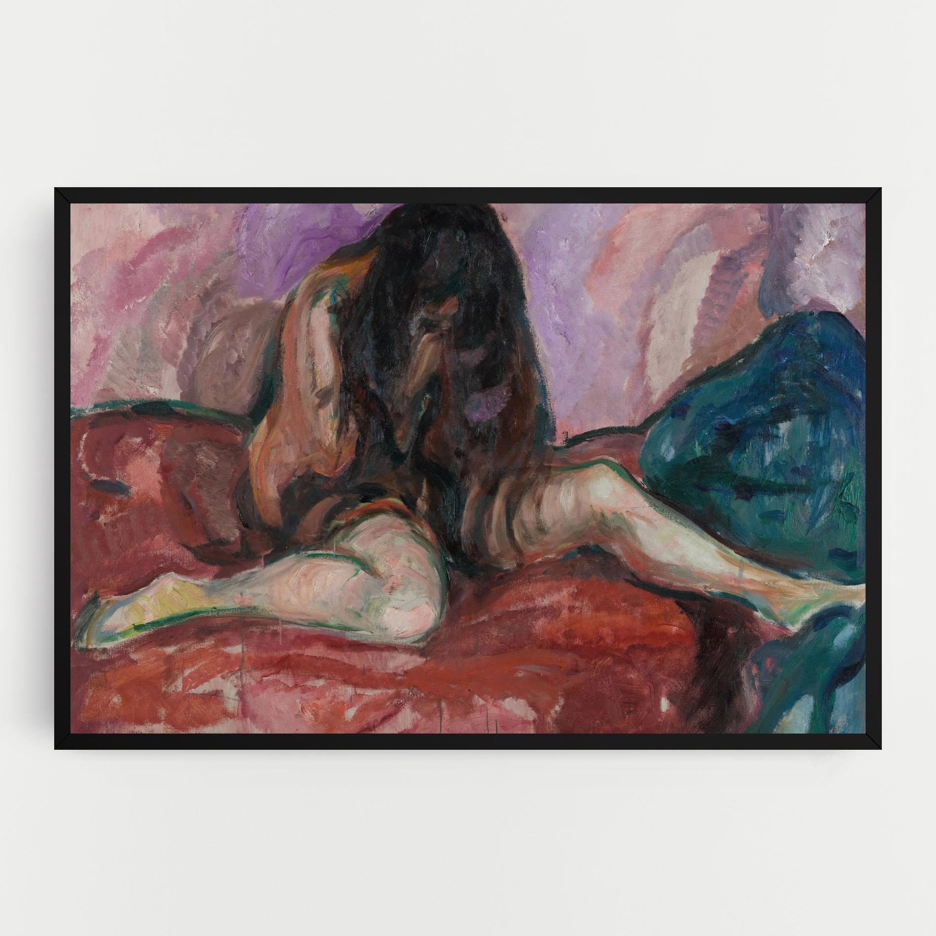 Tablou Canvas Weeping Nude mockup 0