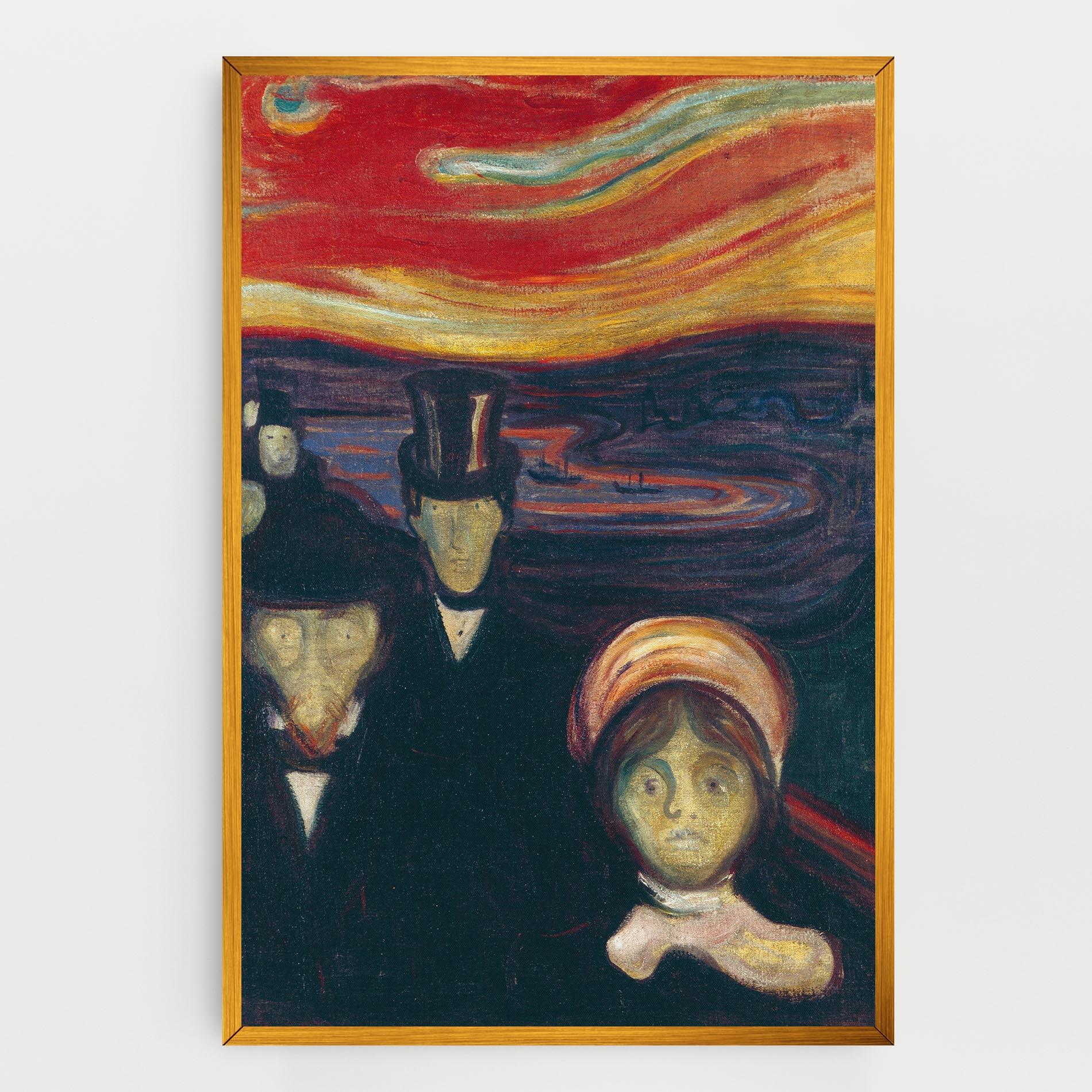 Tablou Canvas Anxiety mockup 0