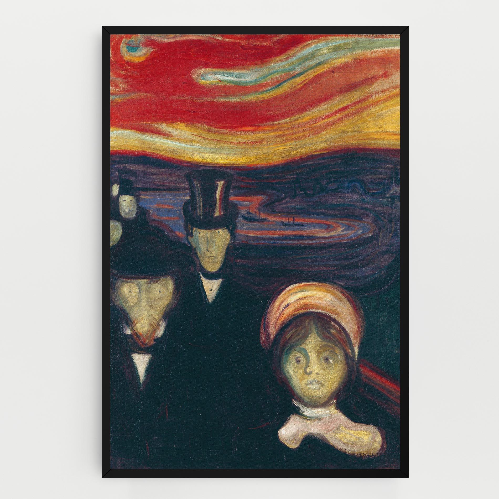 Tablou Canvas Anxiety mockup 0