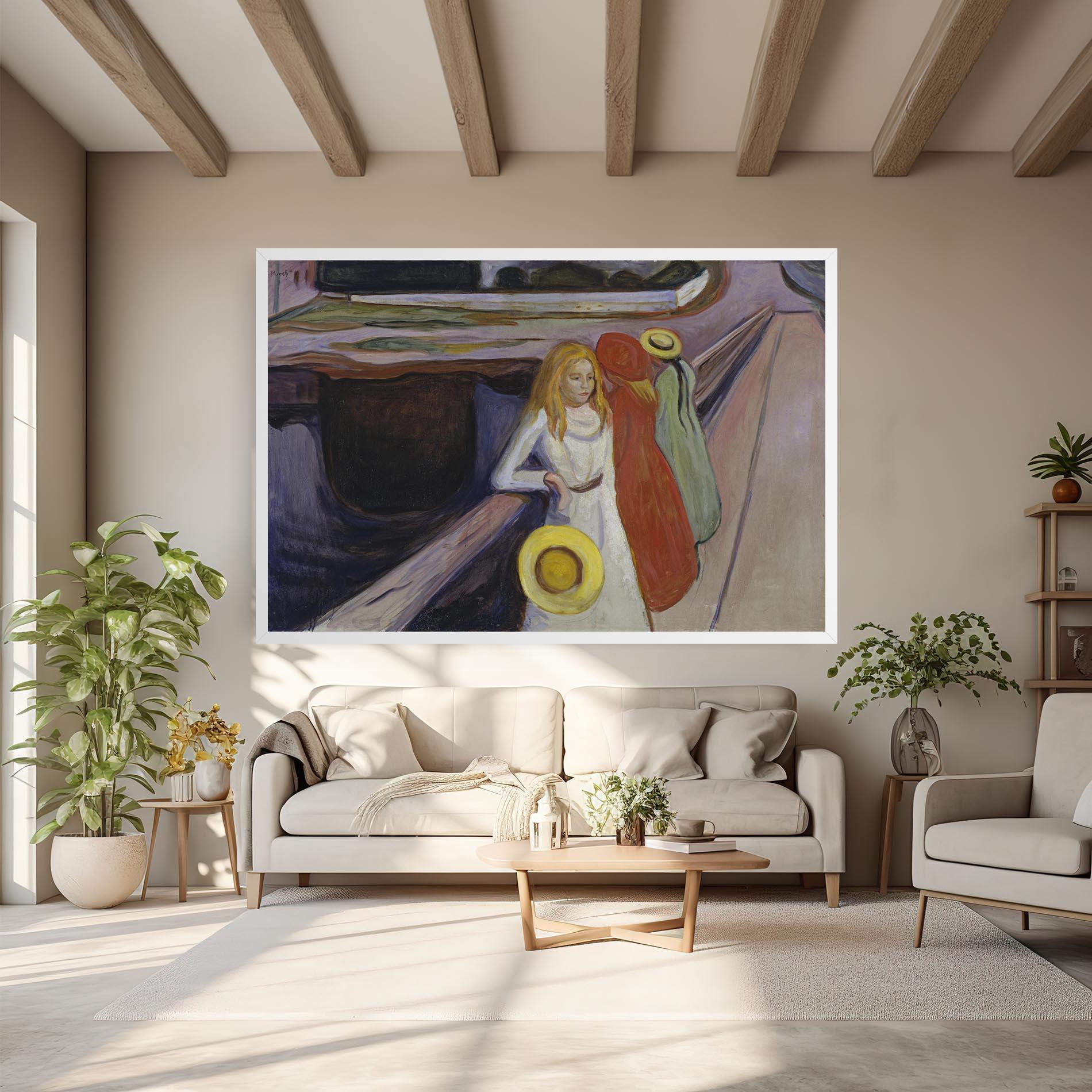 Tablou Canvas Bridge Girls mockup 6