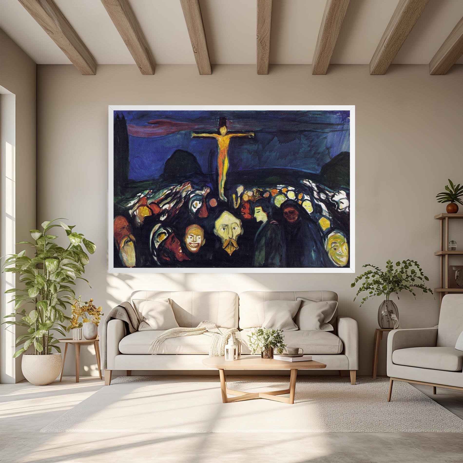 Tablou Canvas Golgotha mockup 6