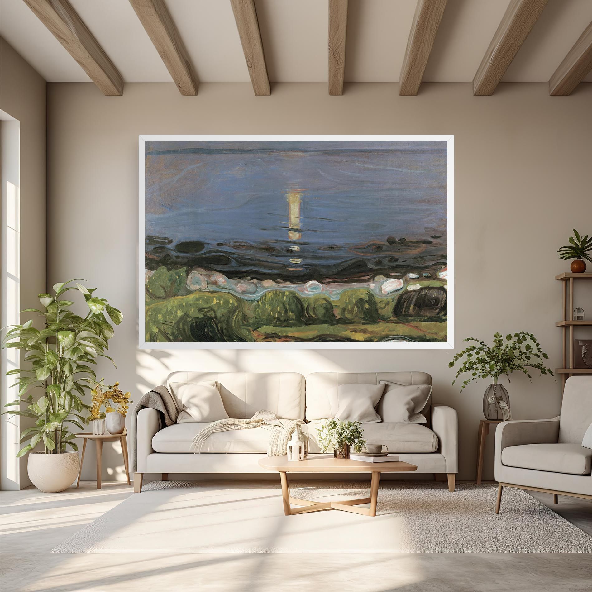 Summer Night Beach mockup 6