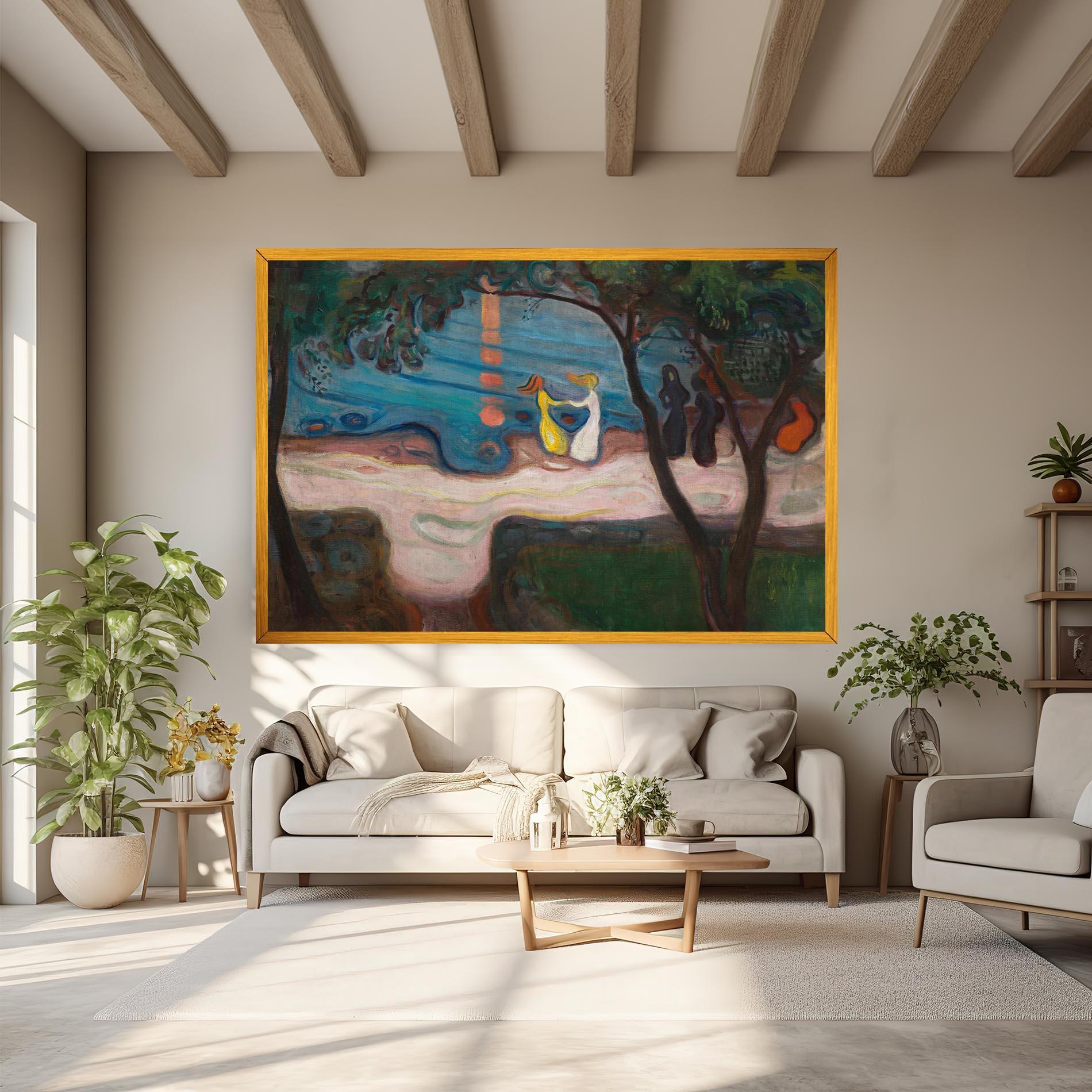 Tablou Canvas Dance On The Beach mockup 6