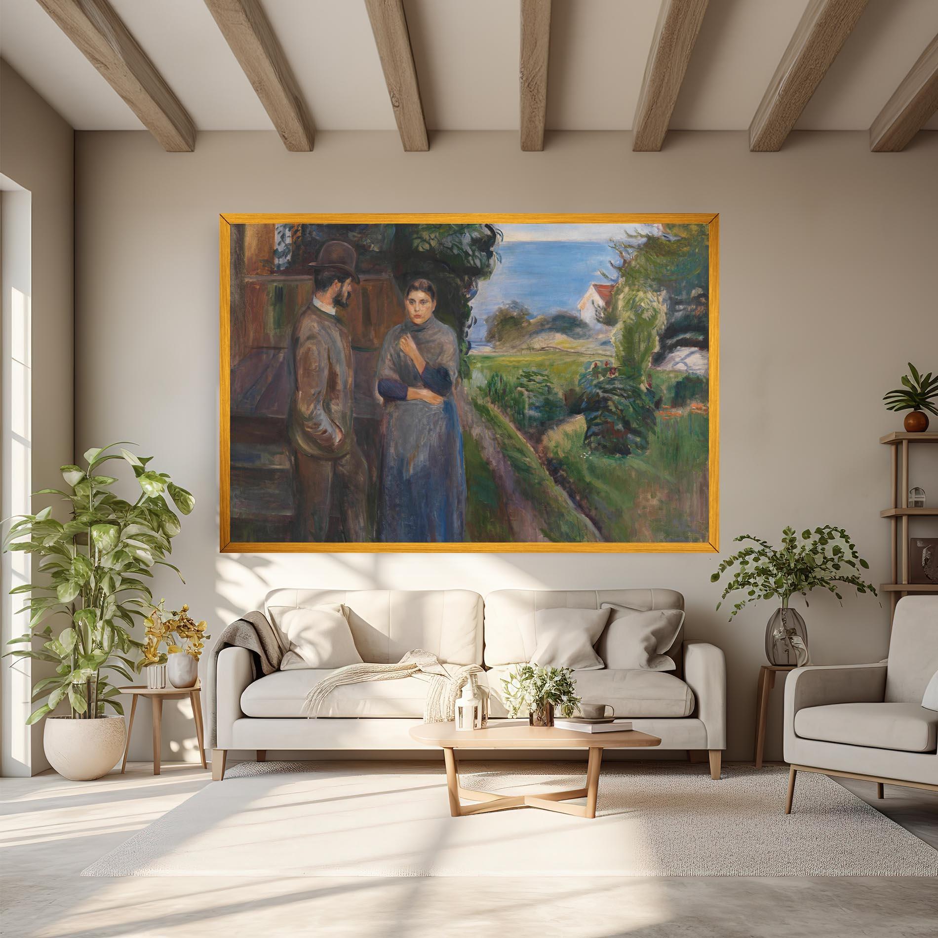 Tablou Canvas Evening Passion mockup 6