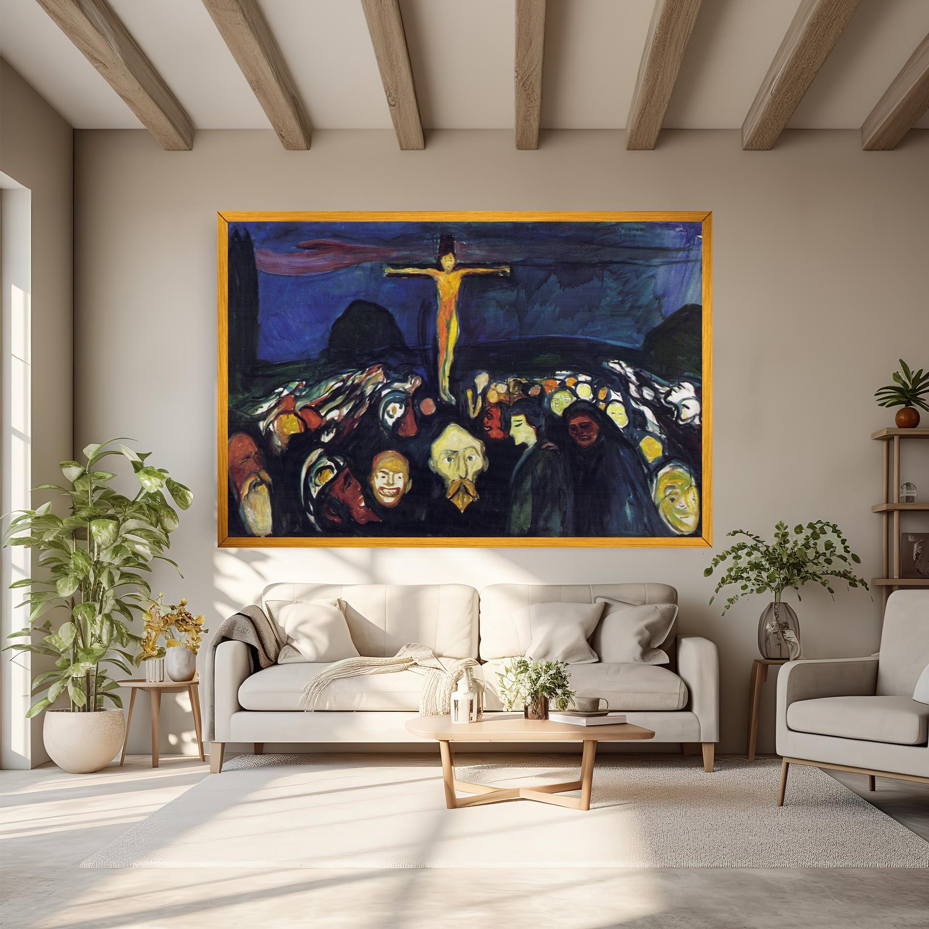 Tablou Canvas Golgotha mockup 6