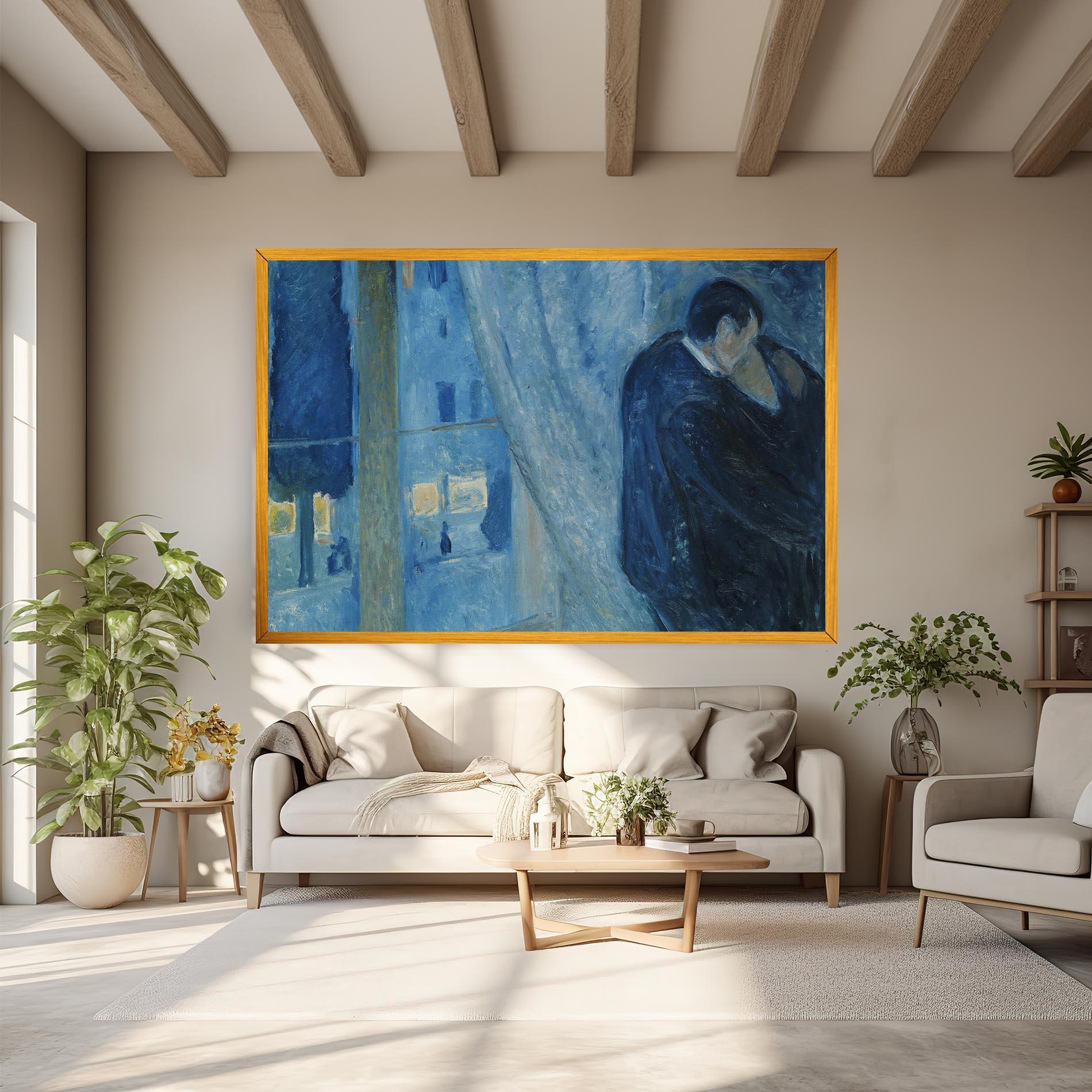 Tablou Canvas Kiss By The Window mockup 6