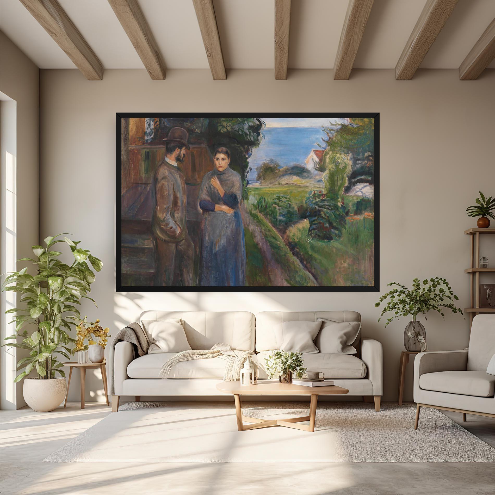 Tablou Canvas Evening Passion mockup 6