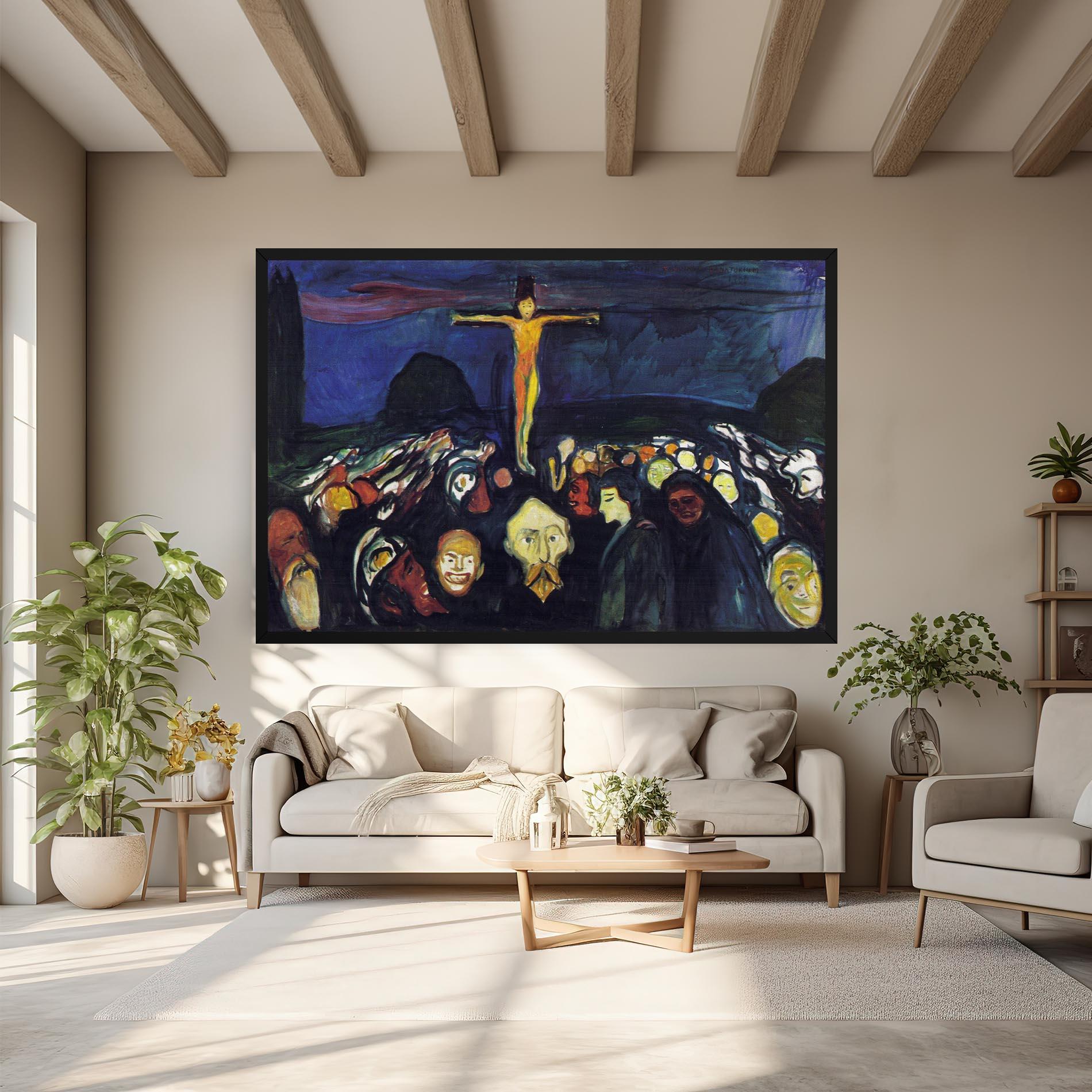 Tablou Canvas Golgotha mockup 6