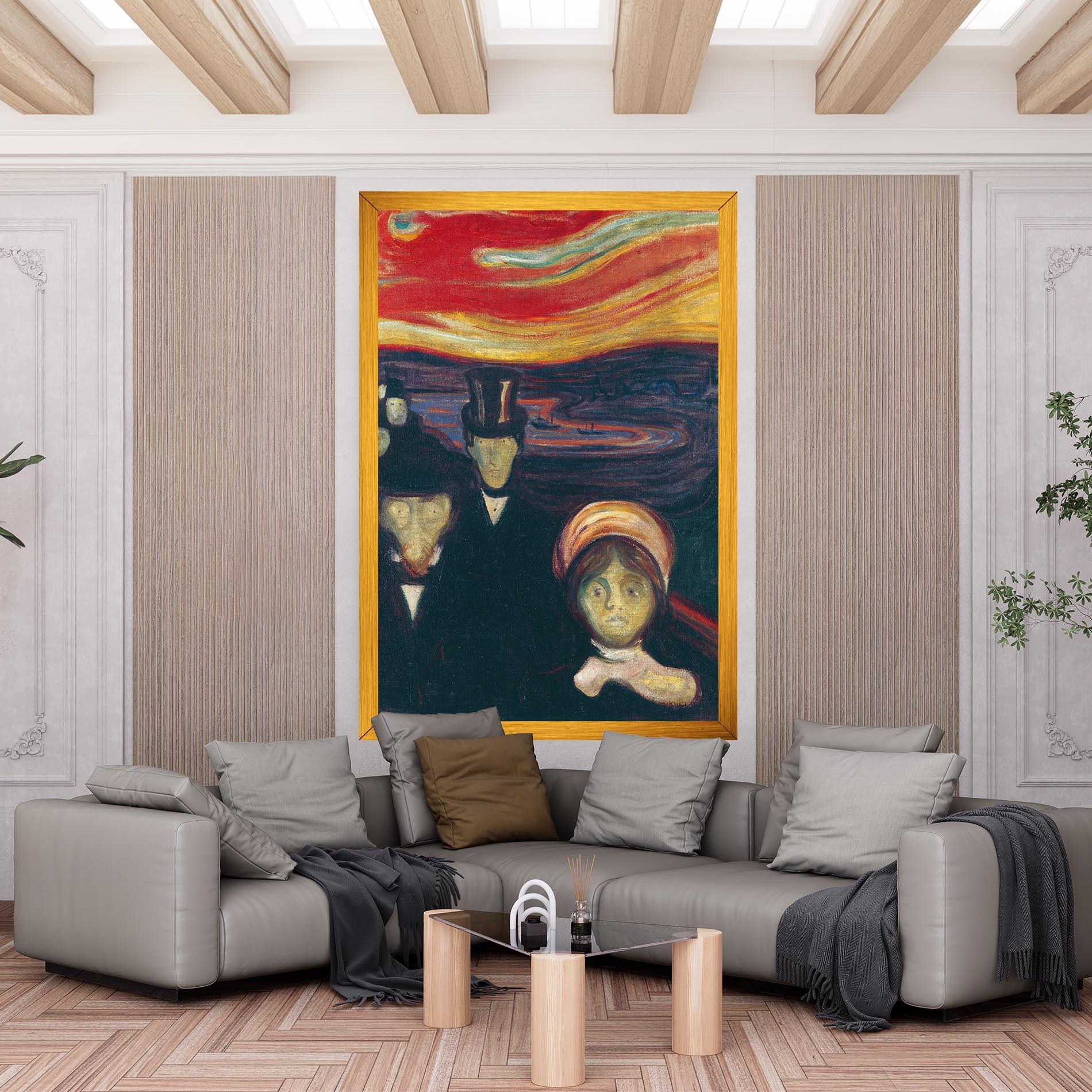 Tablou Canvas Anxiety mockup 6