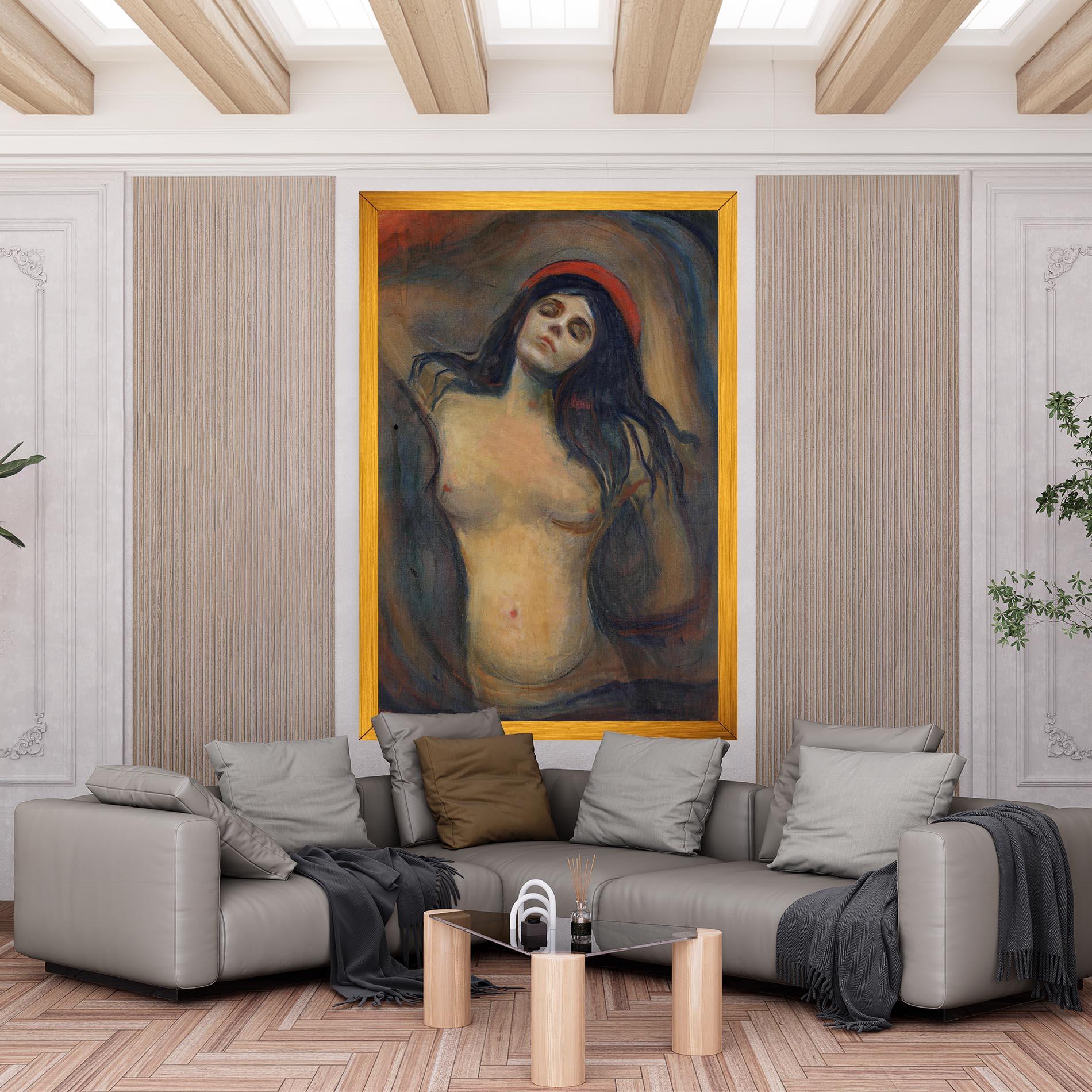 Tablou Canvas Madonna Oil Painting mockup 6
