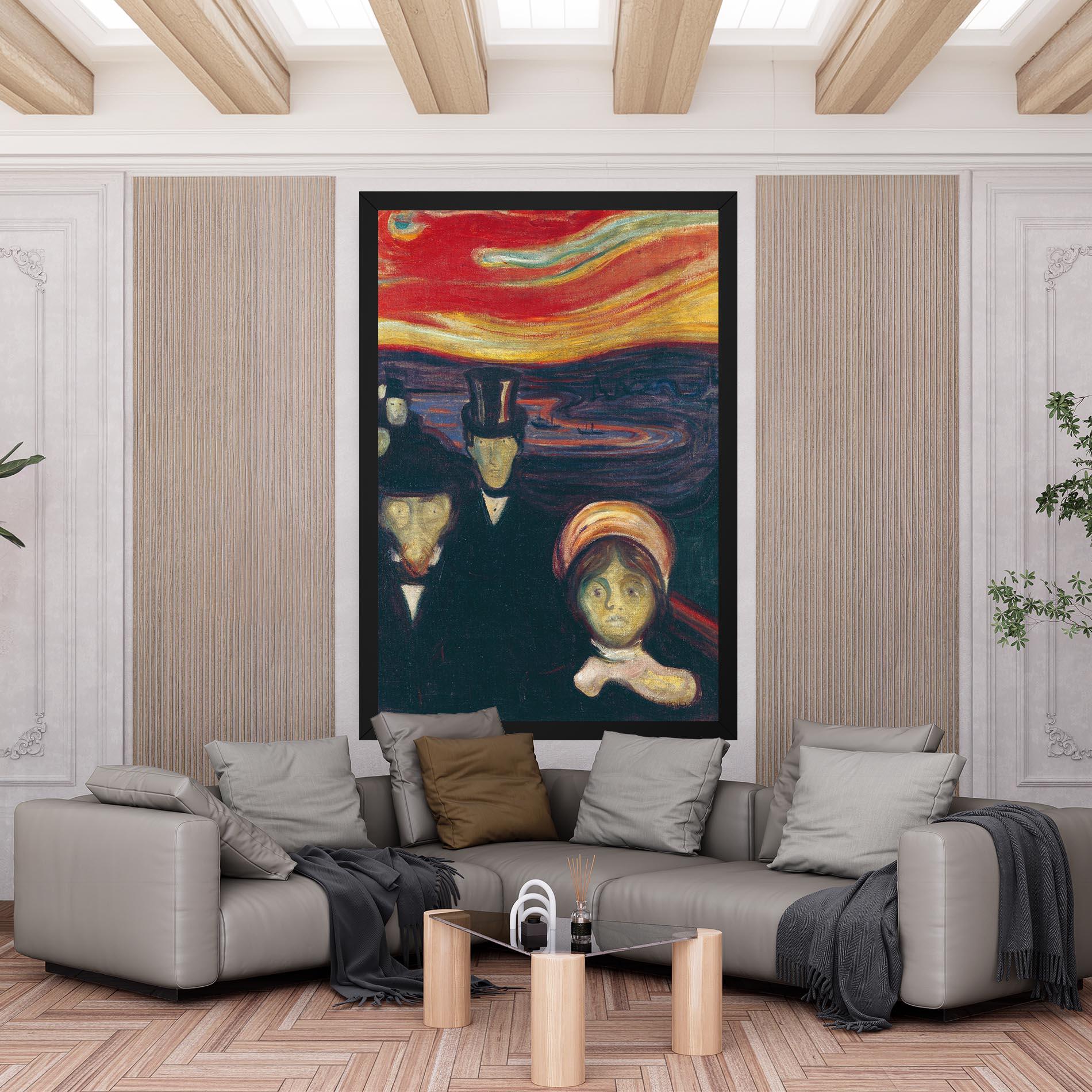 Tablou Canvas Anxiety mockup 6