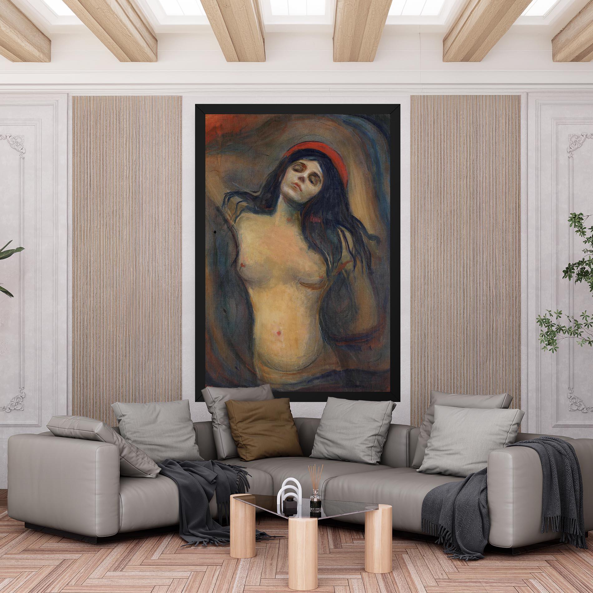 Tablou Canvas Madonna Oil Painting mockup 6