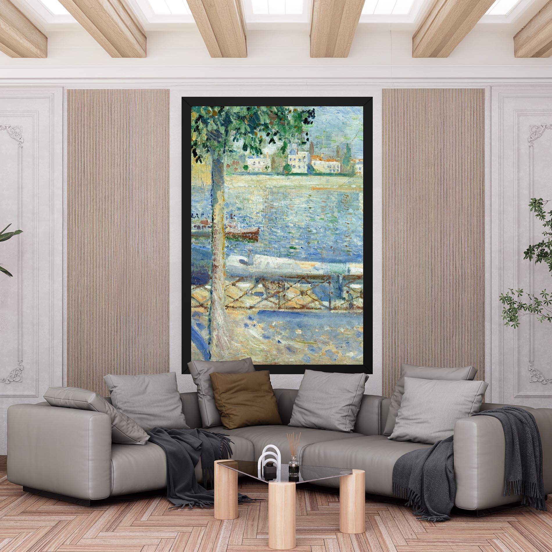 Tablou Canvas Seine At Saint mockup 6