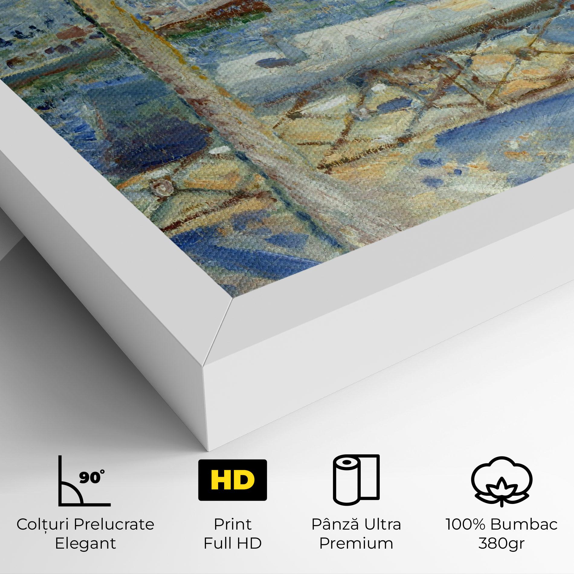 Tablou Canvas Seine At Saint mockup 4