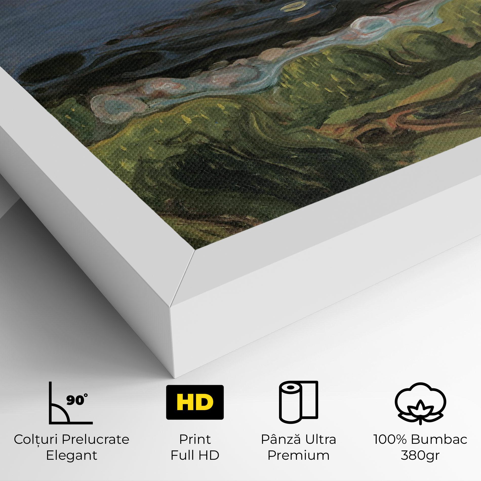 Tablou Canvas Summer Night Beach mockup 4