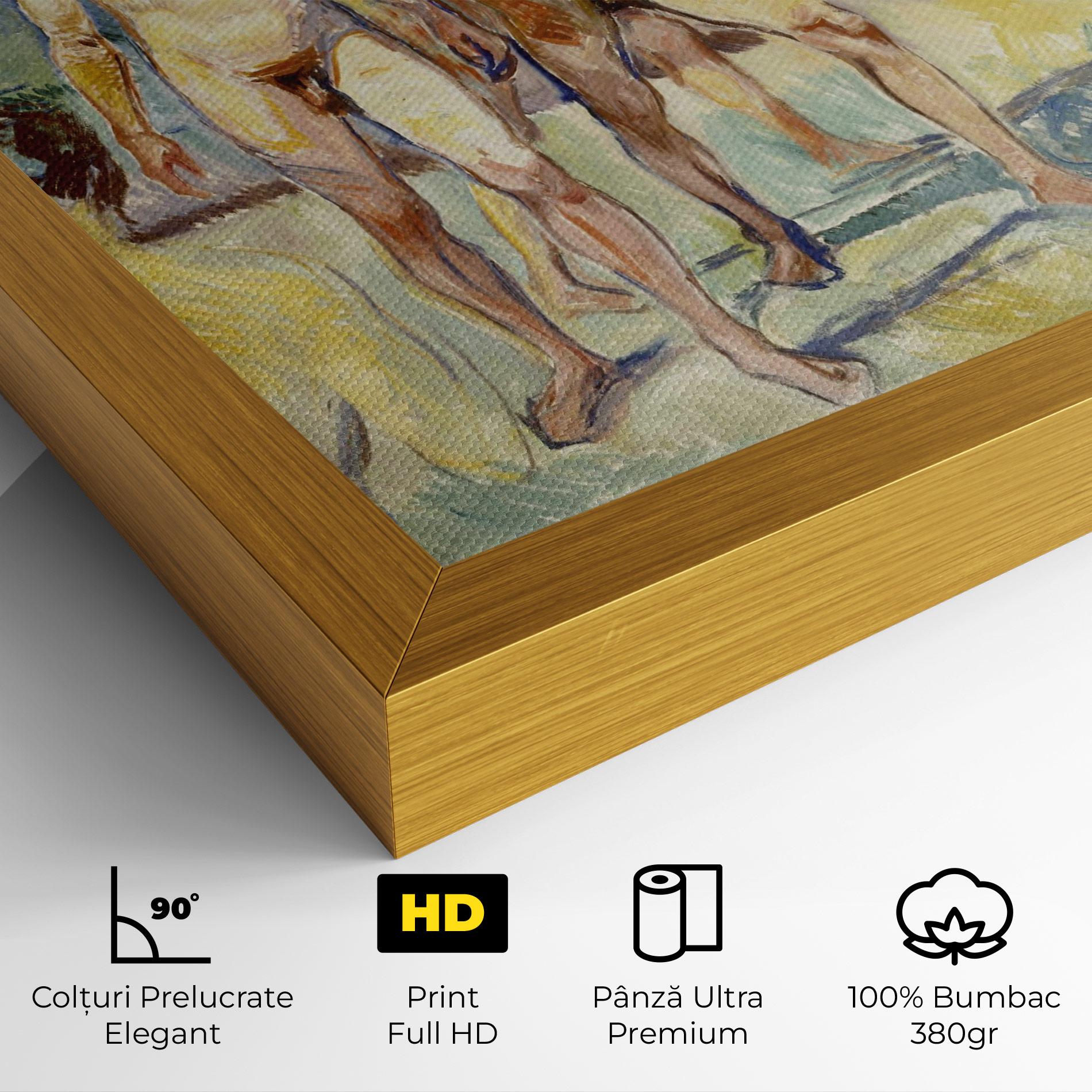 Tablou Canvas Bathing Men mockup 4