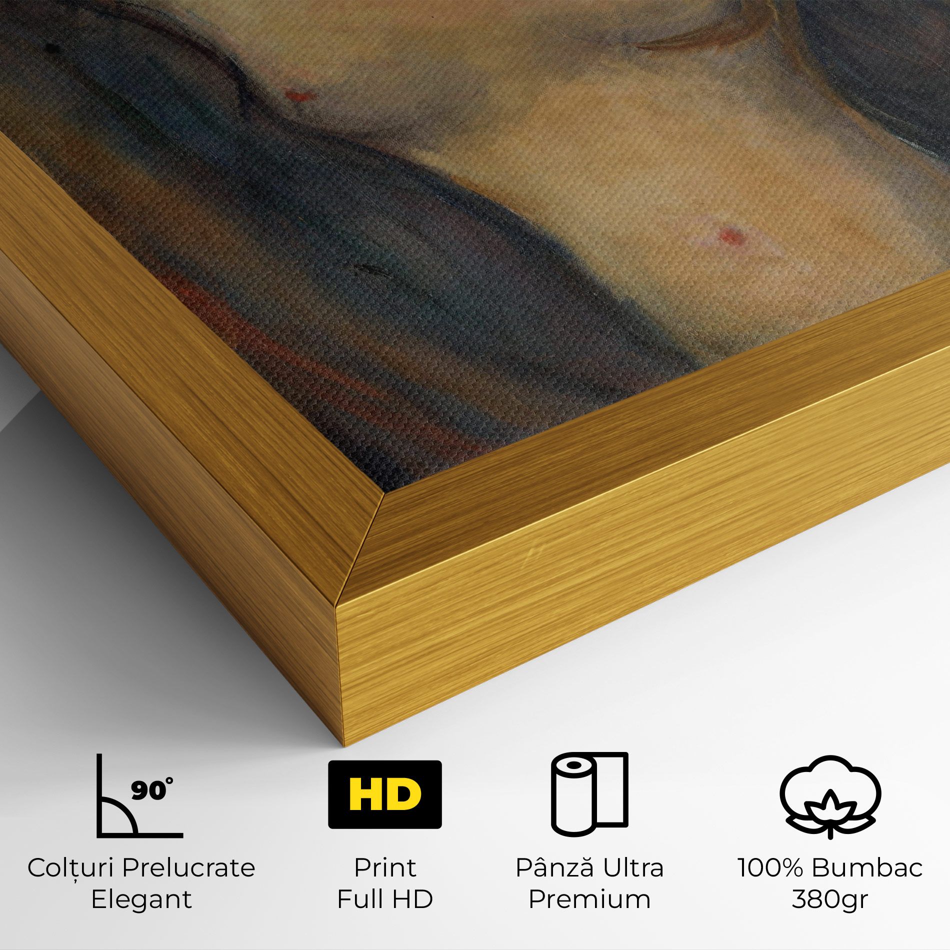 Madonna Oil Painting mockup 4