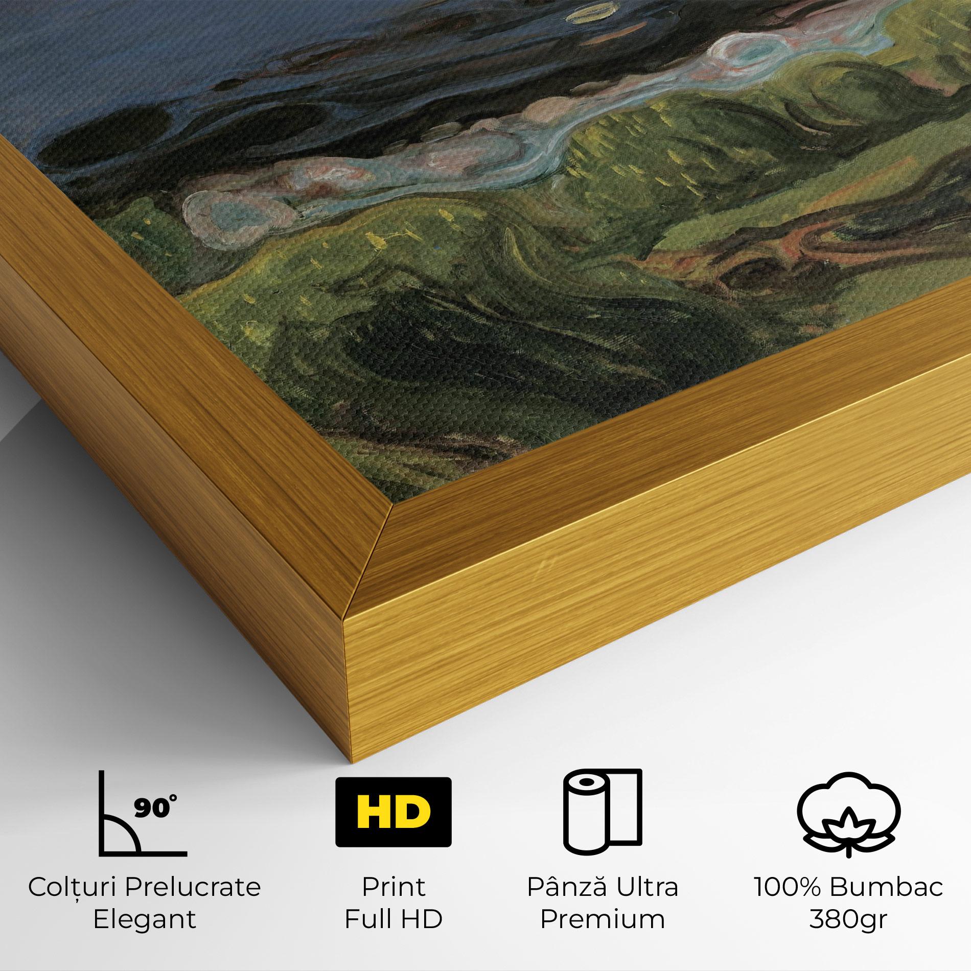 Tablou Canvas Summer Night Beach mockup 4