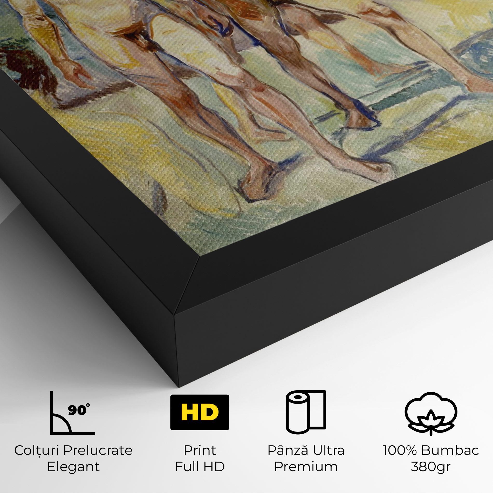Tablou Canvas Bathing Men mockup 4