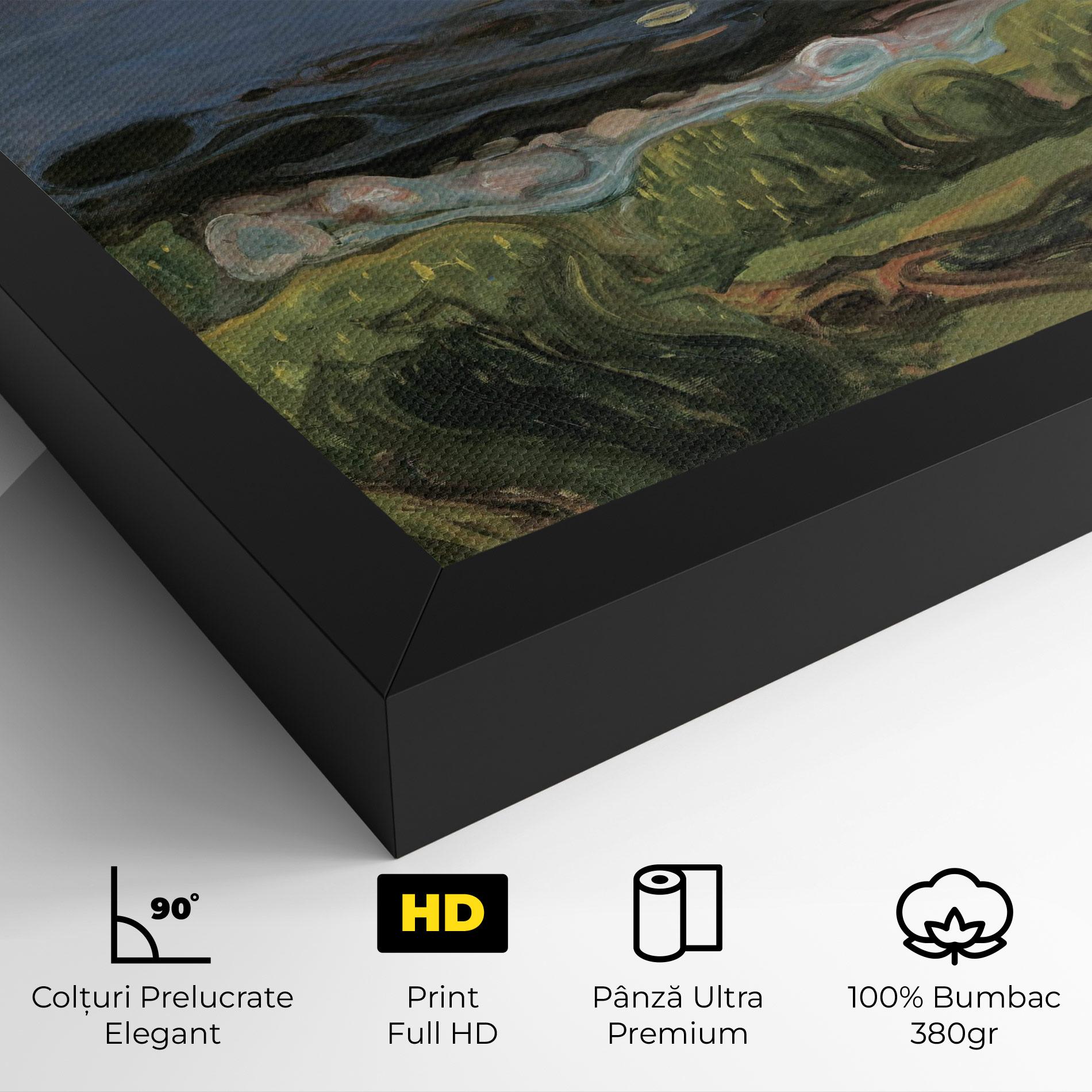 Tablou Canvas Summer Night Beach mockup 4