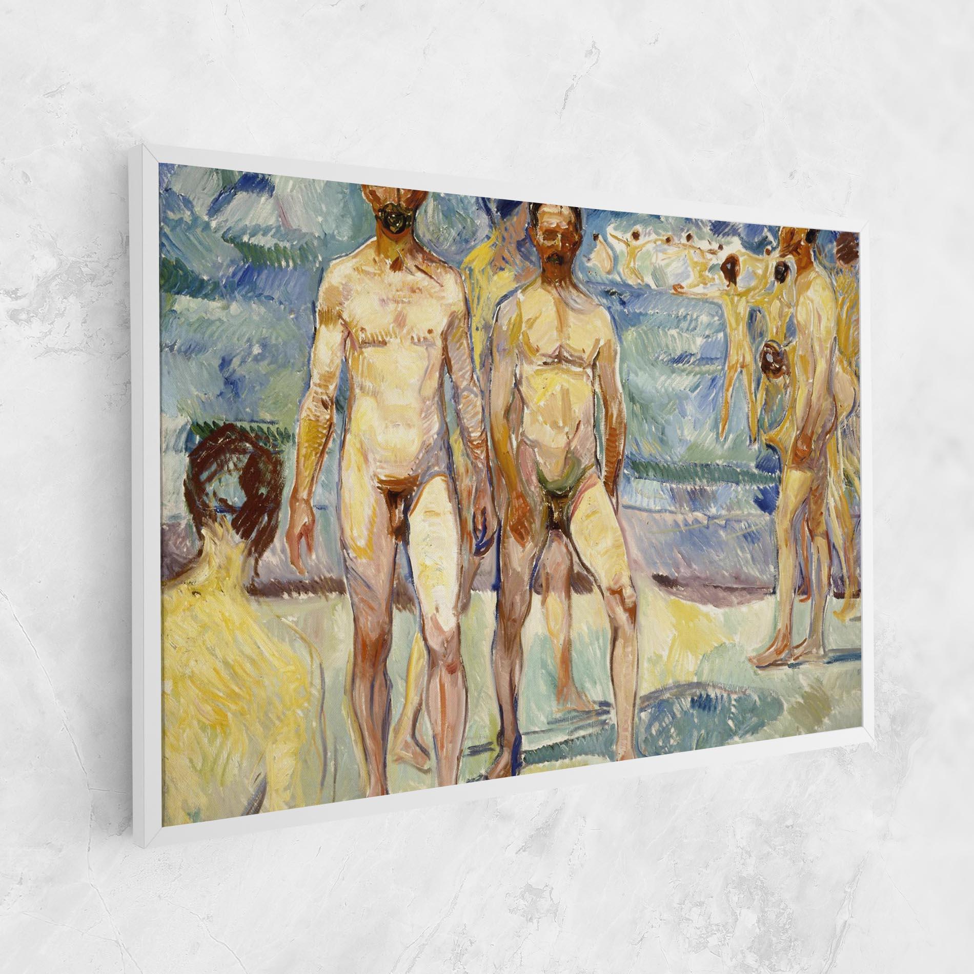 Tablou Canvas Bathing Men mockup 1