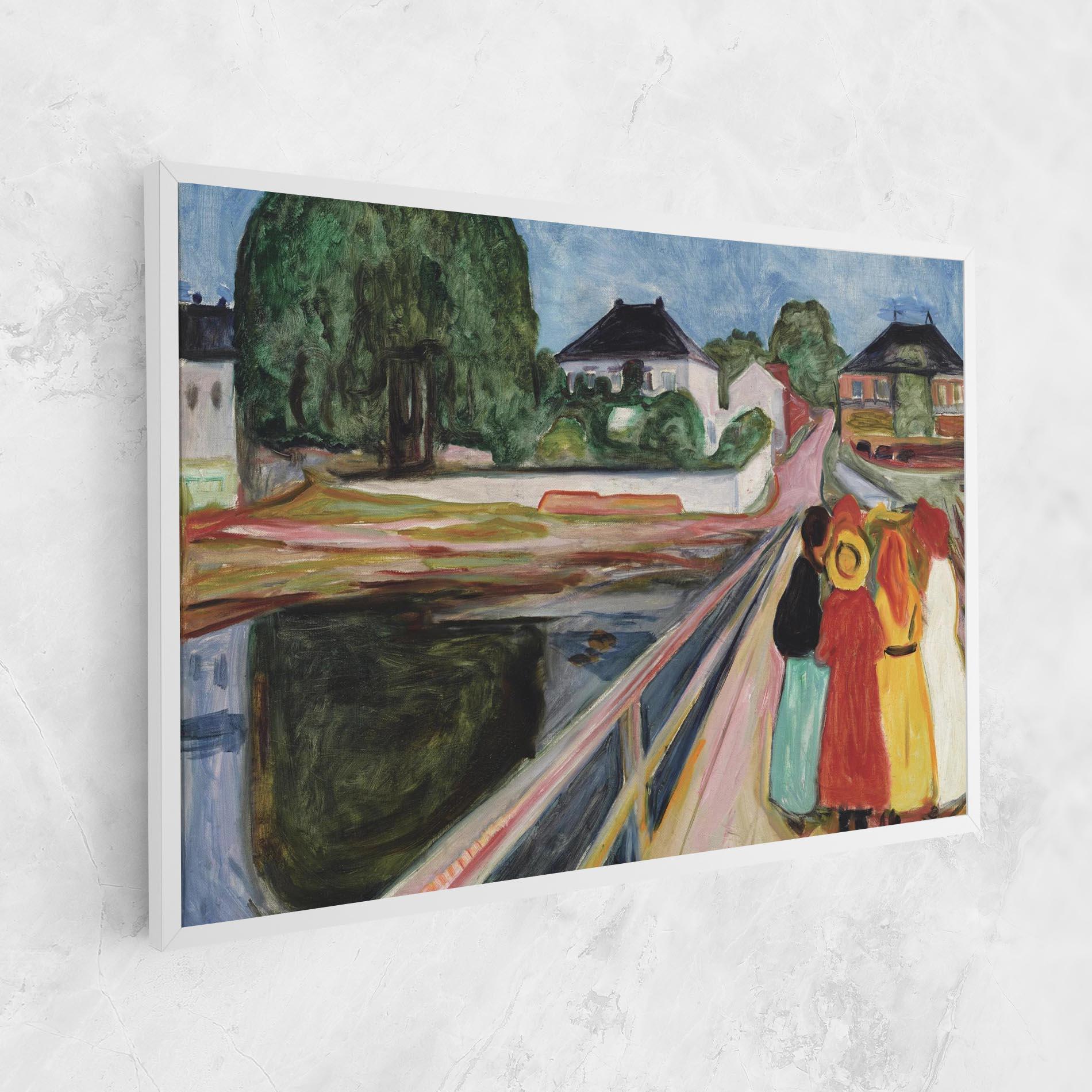 Tablou Canvas Pikene Pa Broen mockup 1