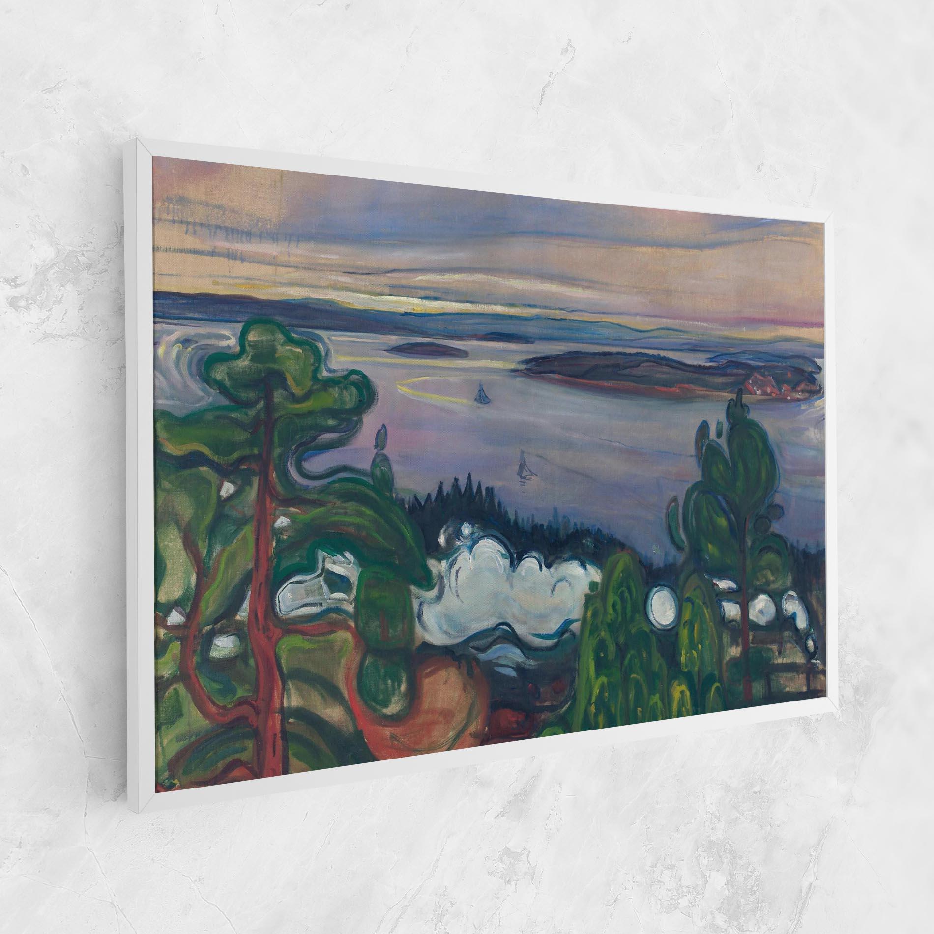 Tablou Canvas Train Smoke mockup 1