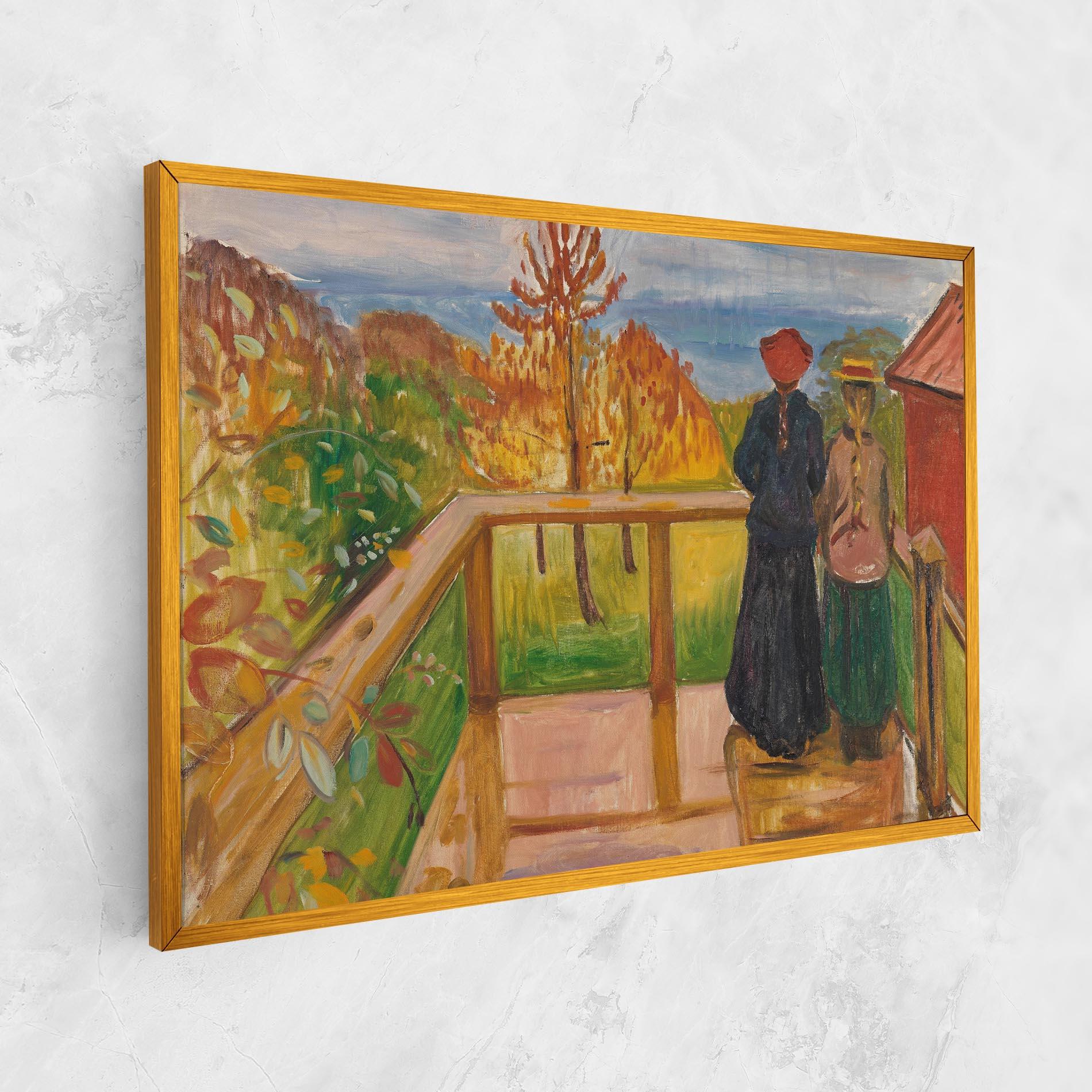 Tablou Canvas On The Veranda mockup 1