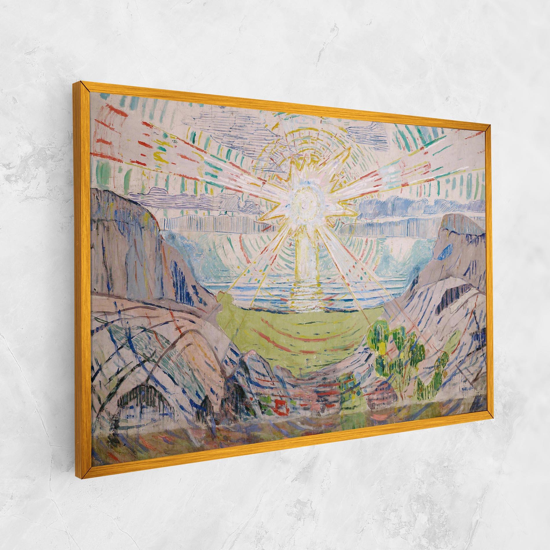 Tablou Canvas The Sun Art mockup 1