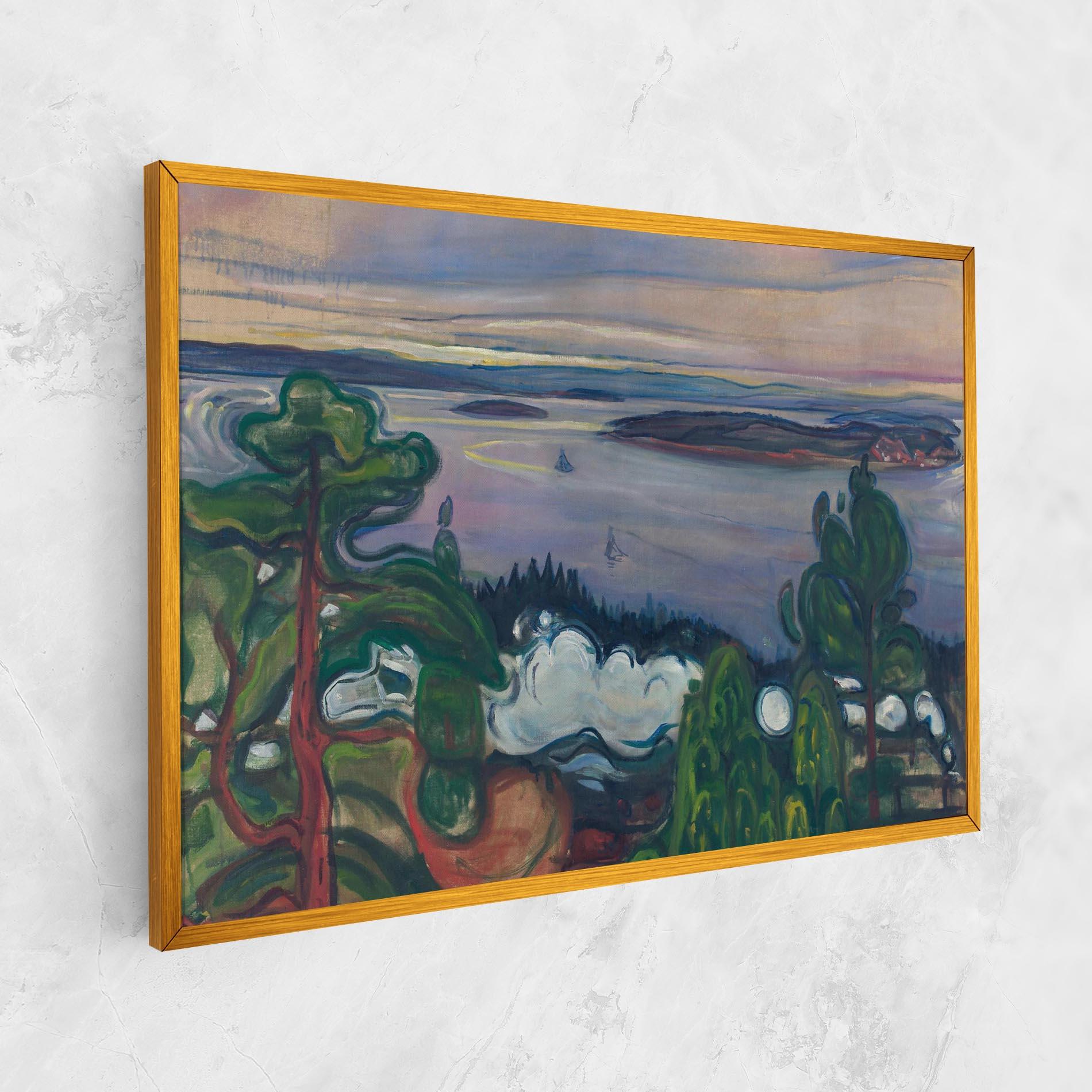 Tablou Canvas Train Smoke mockup 1